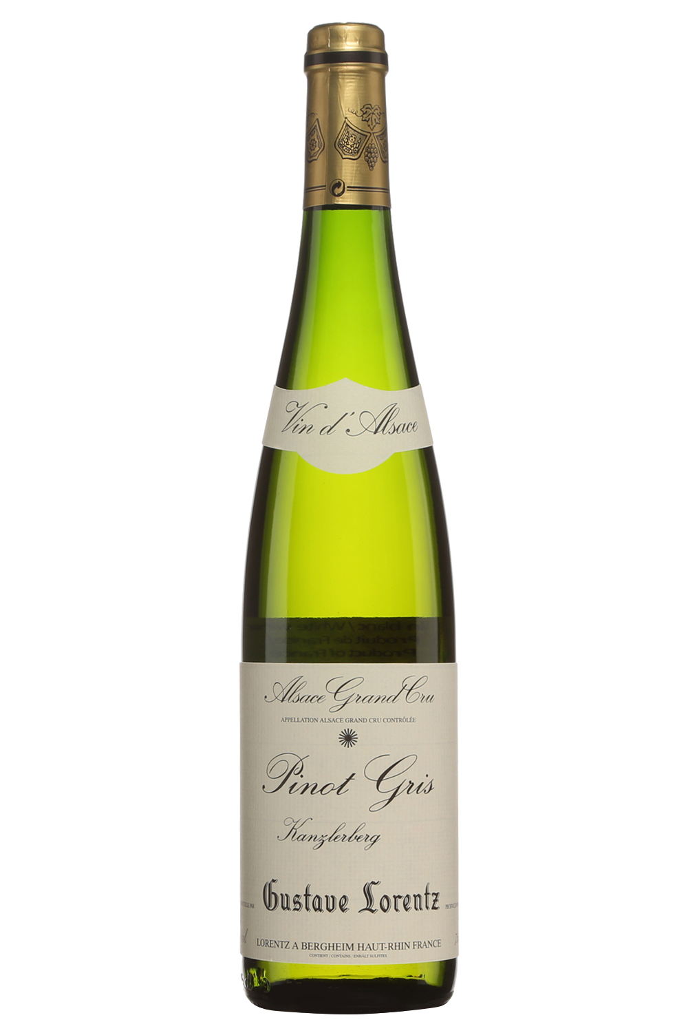 Wine Vins Gustave Lorentz Pinot Gris GC Kanzlerberg BIO Branco