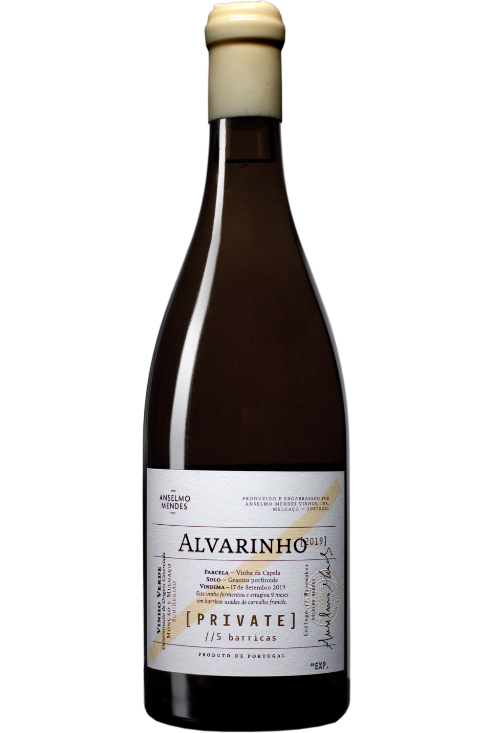 WineVins Anselmo Mendes Private Alvarinho Branco 2019