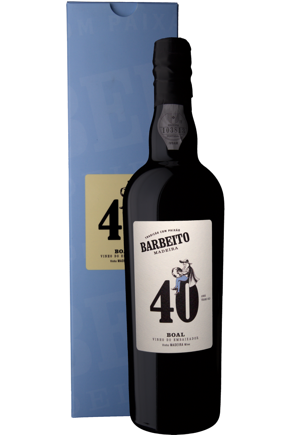 WineVins Barbeito Madeira Boal 40 Anos Vinho Embaixador NV