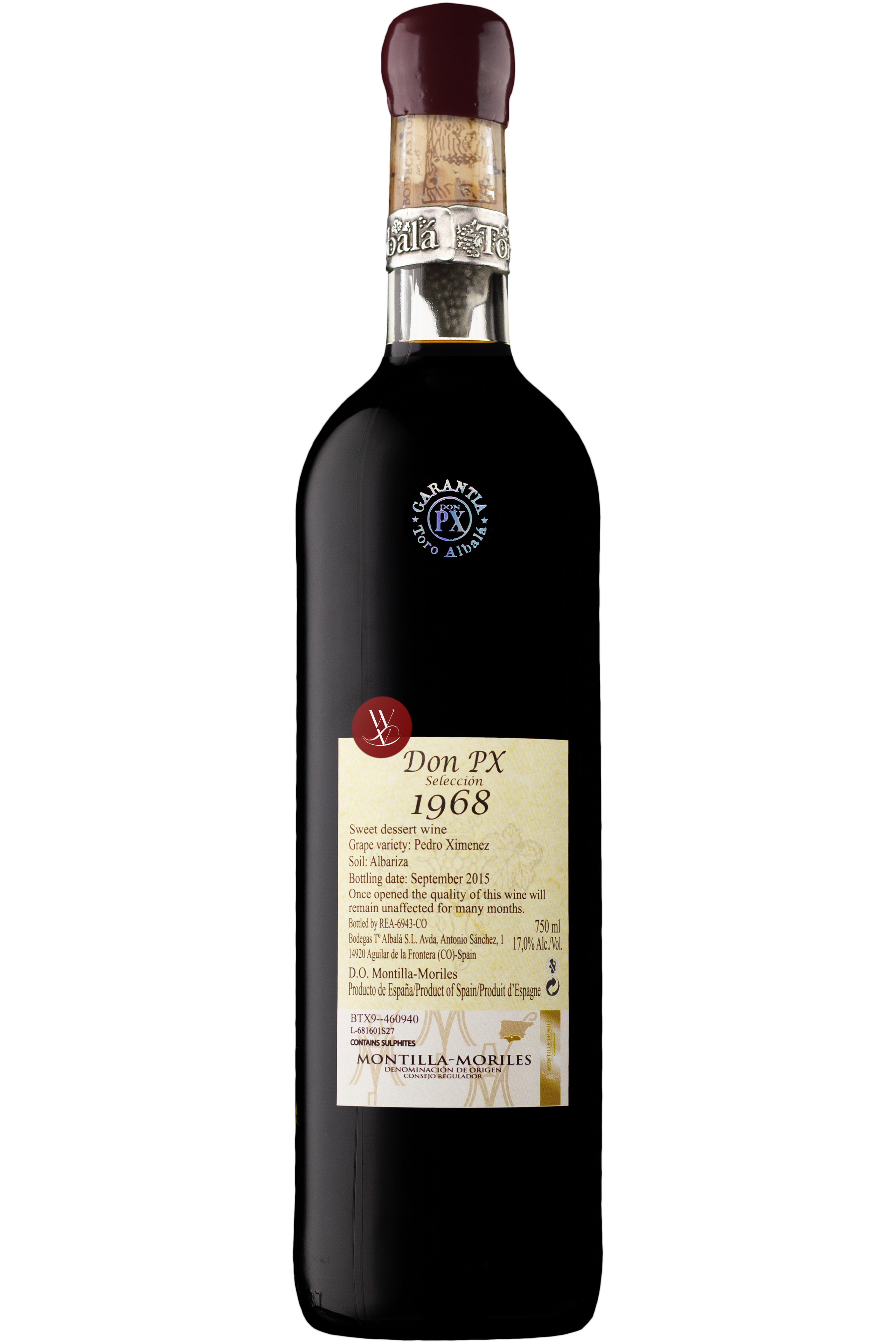 Bodegas Toro Albalá Don PX Selección 1968