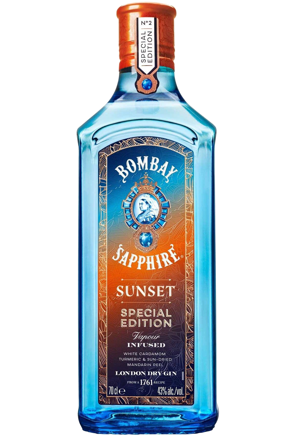 WineVins Bombay Sapphire Sunset