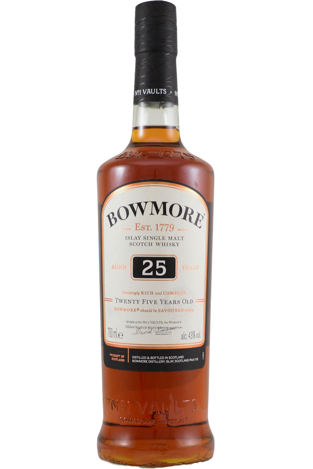 WineVins Bowmore 25 Anos