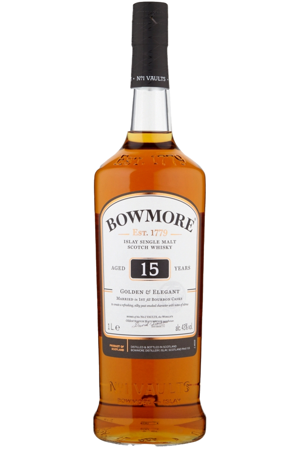 WineVins Bowmore Gold Elegant 15 Anos 1L