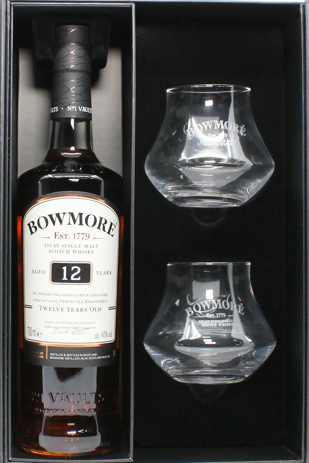 WineVins Bowmore nº1 + 2 Glasses
