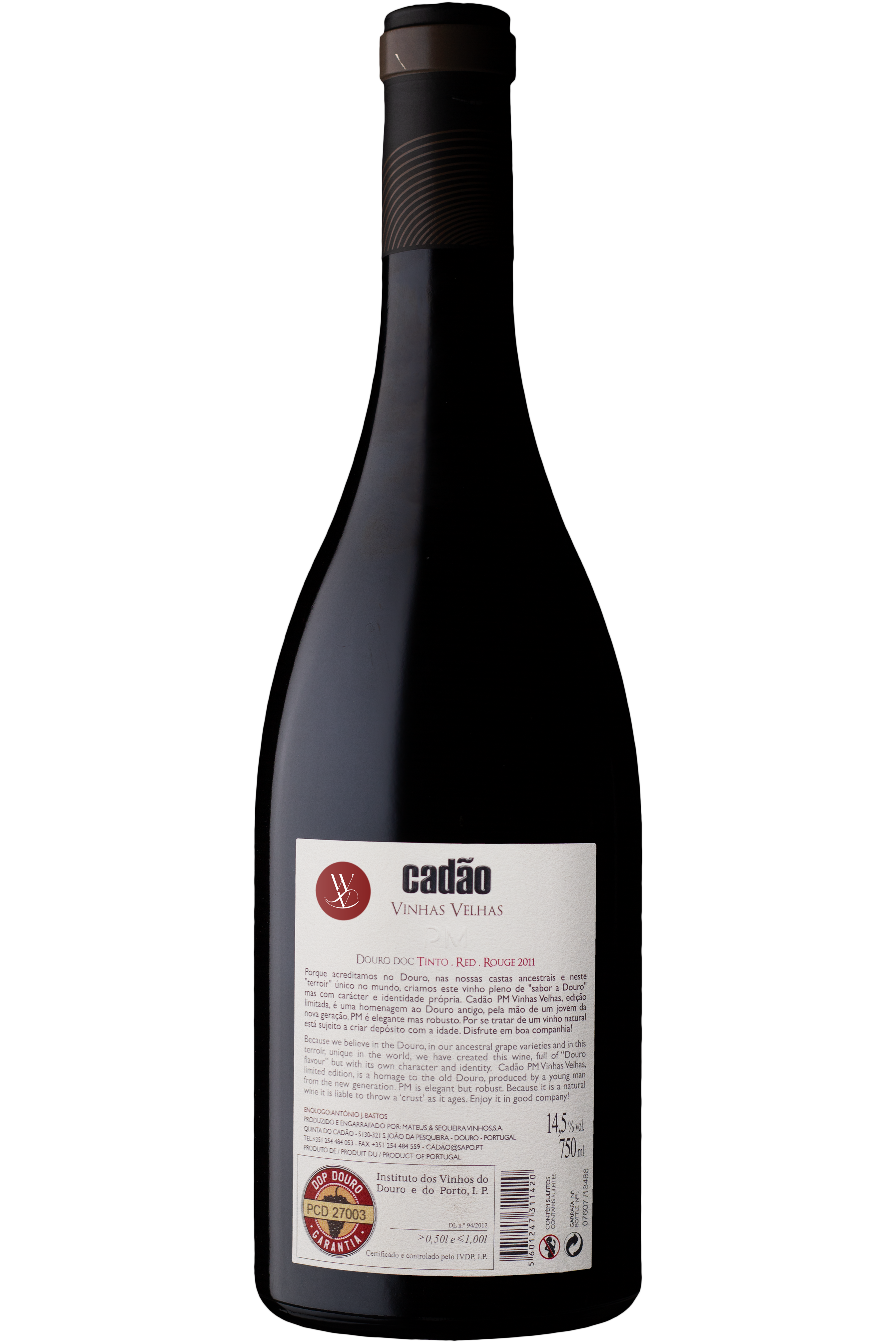 WineVins Cadão Vinhas Velhas PM Tinto 2011