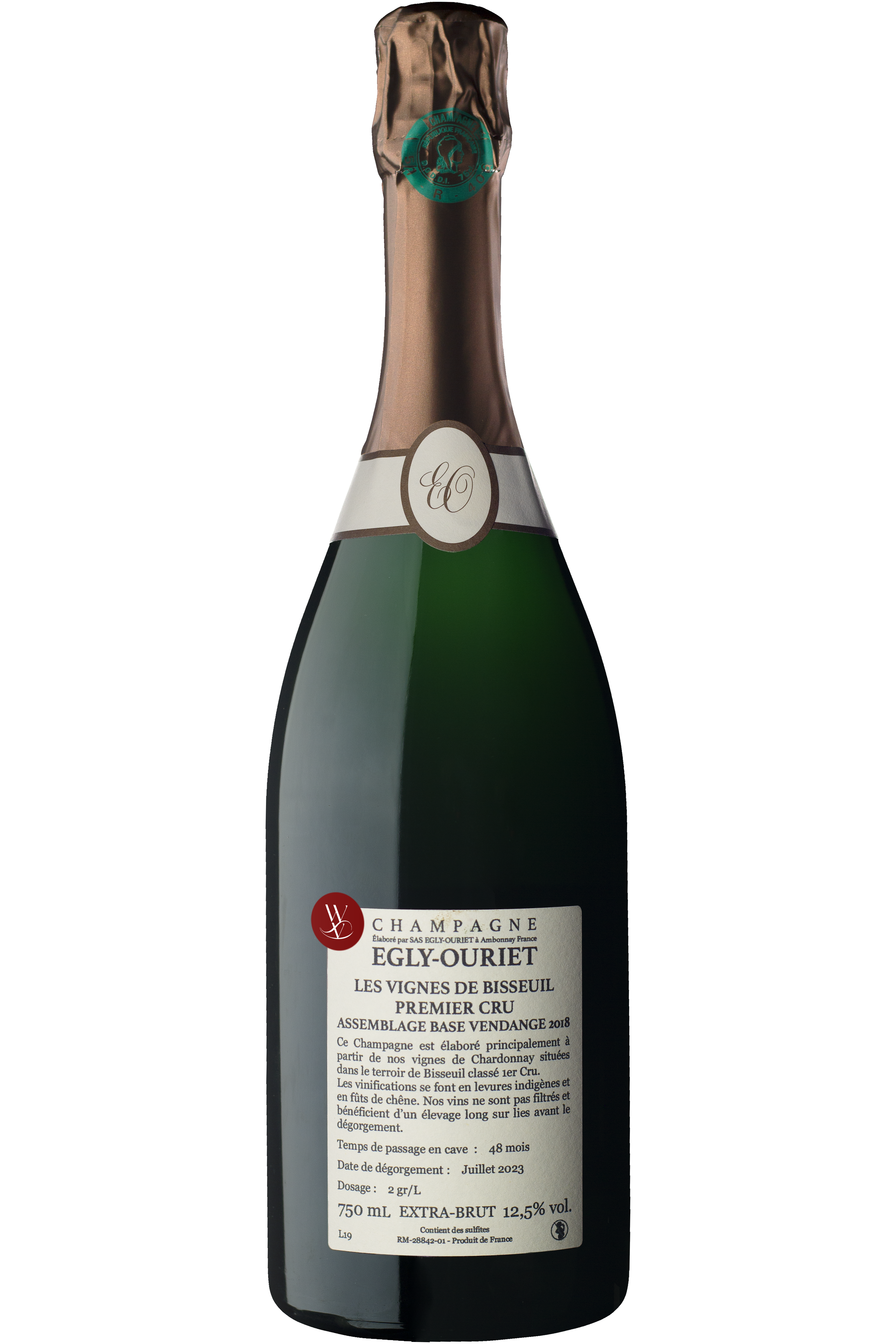 WineVins Champagne Egly-Ouriet Les Vignes de Bisseuil 1er Cru Brut