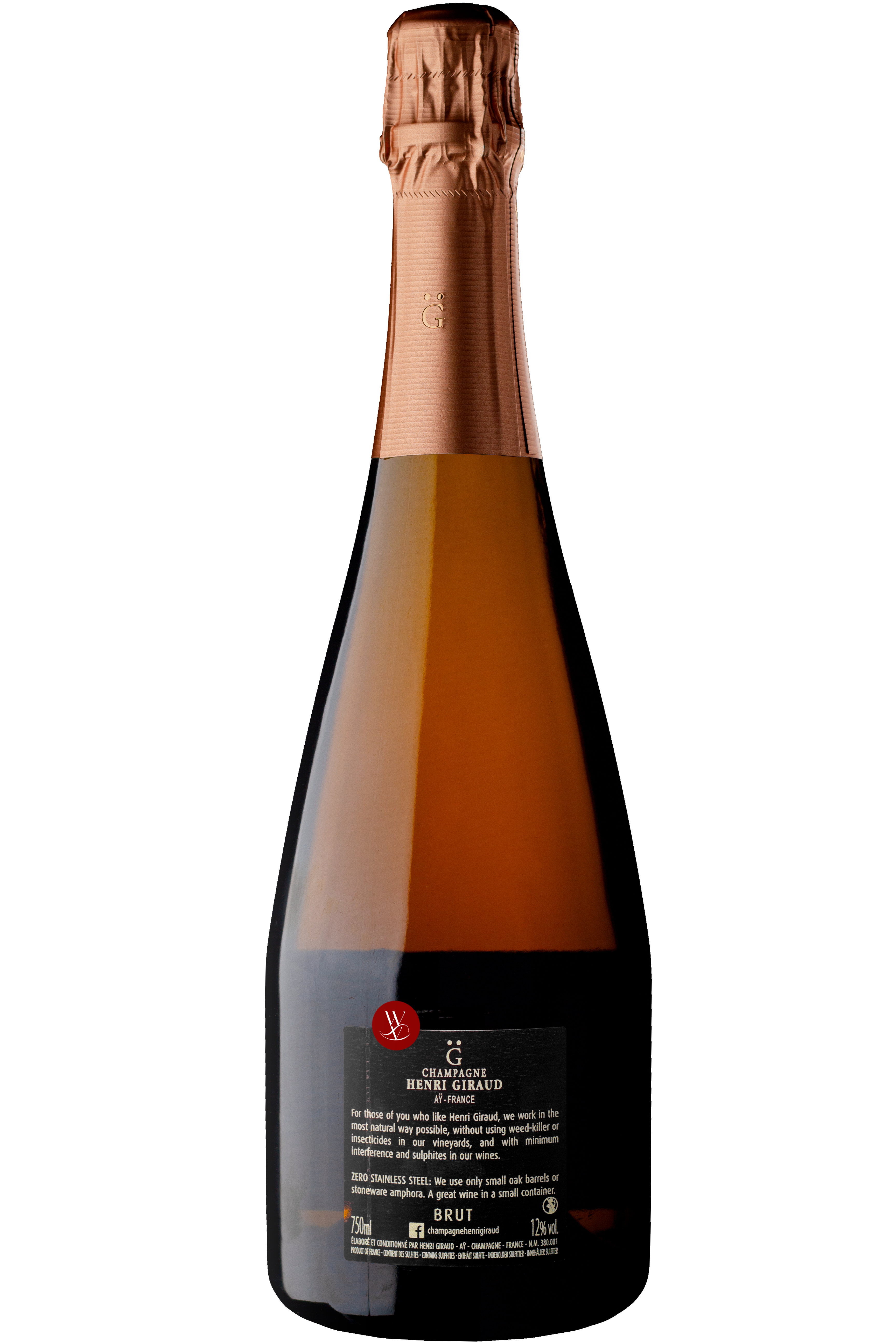 WineVins Champagne Henri Giraud Dame-Jane Bruto Rosé