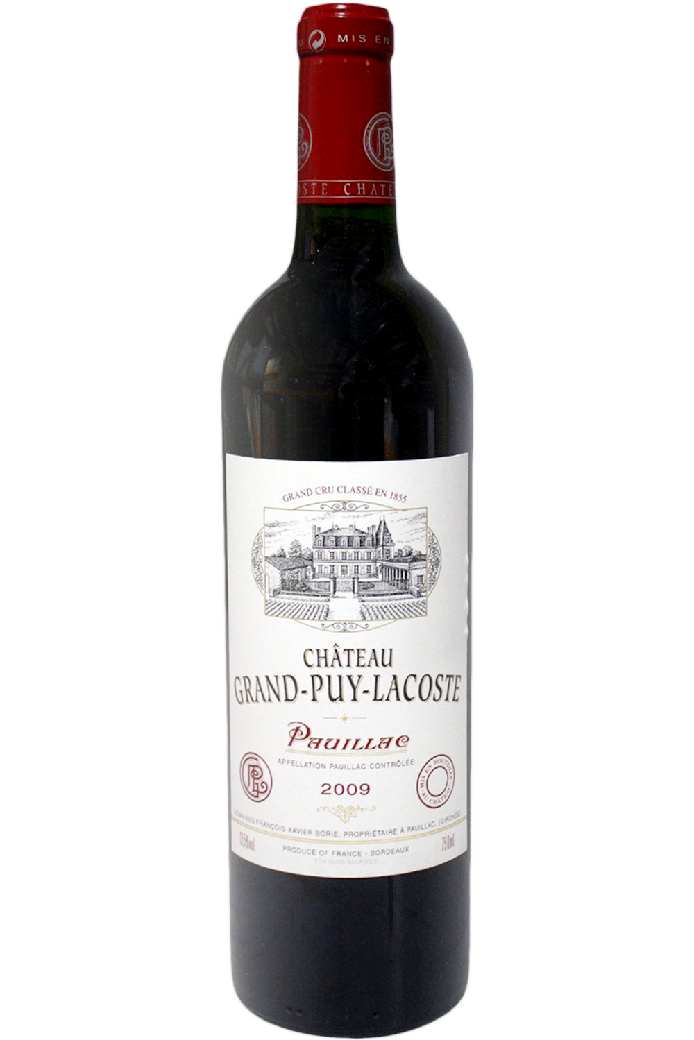 WineVins Chateau Grand Puy Lacoste 2009