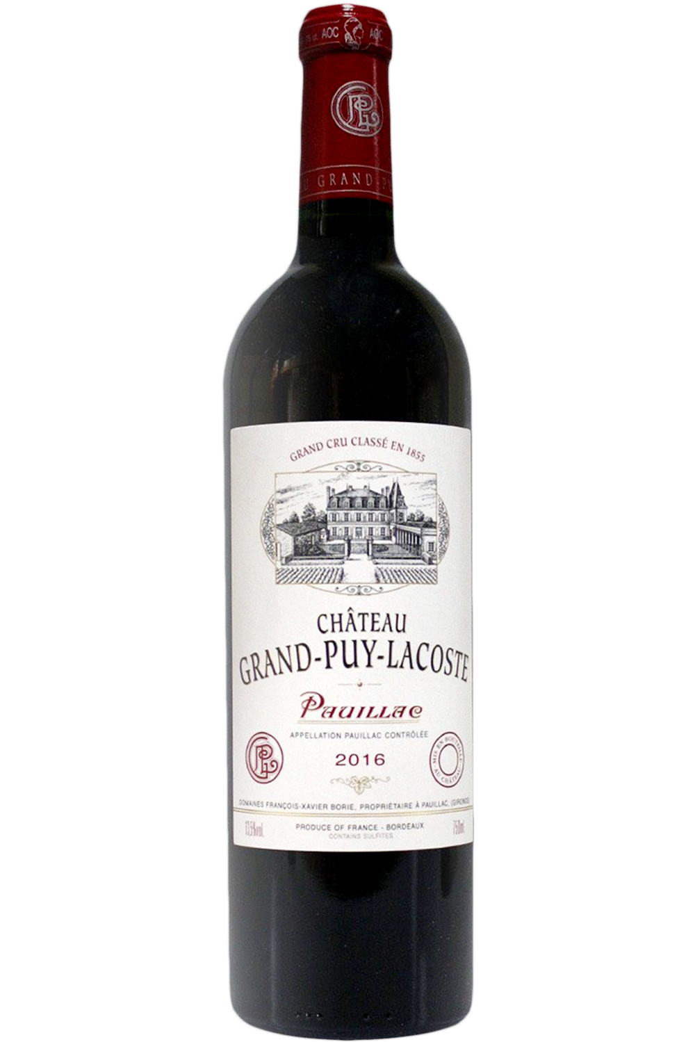 WineVins Chateau Grand Puy Lacoste 2016