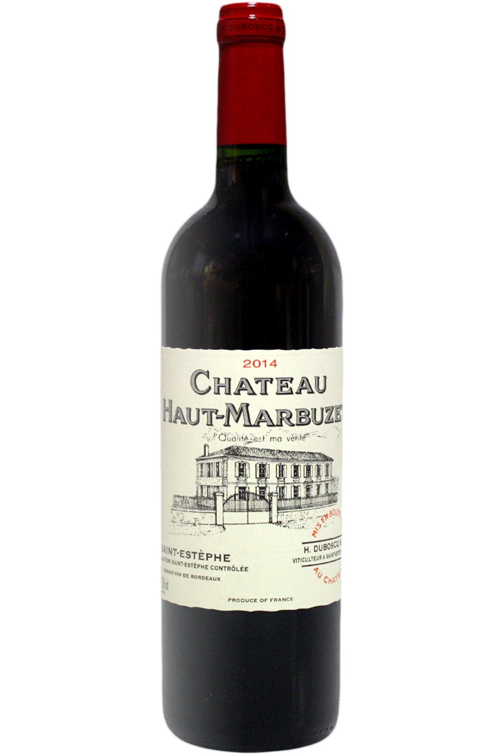 WineVins Chateau Haut Marbuzet 2014
