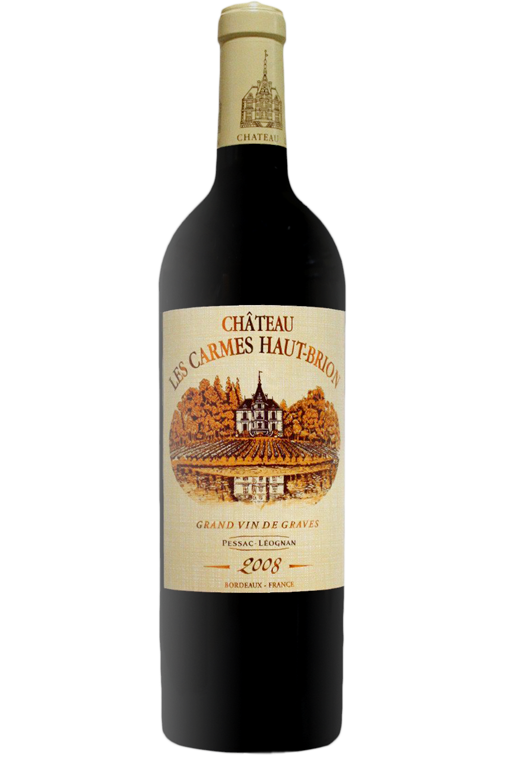 WineVins Chateau Les Carmes Haut Brion 2008