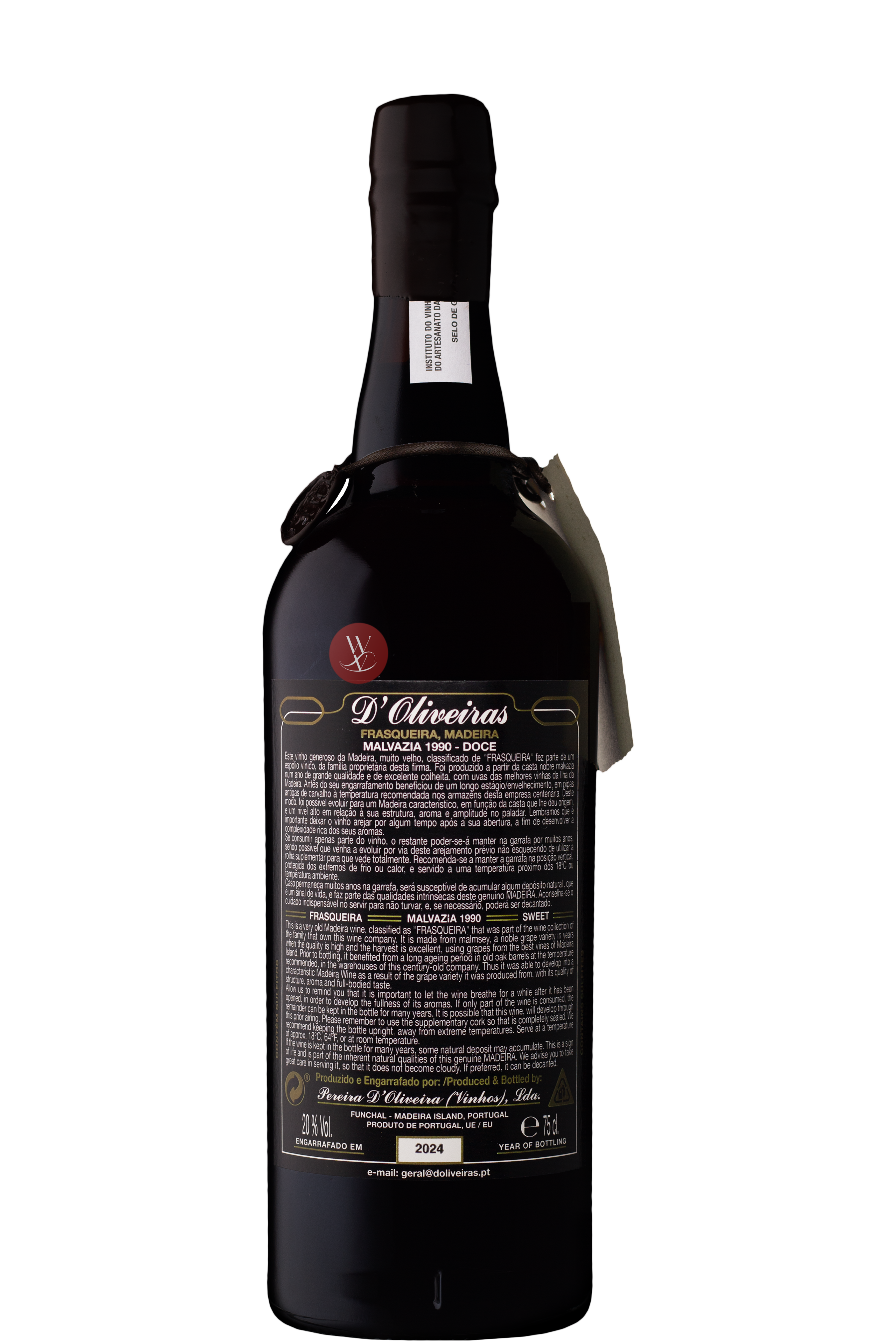 D'Oliveiras Malvazia Doce 1990