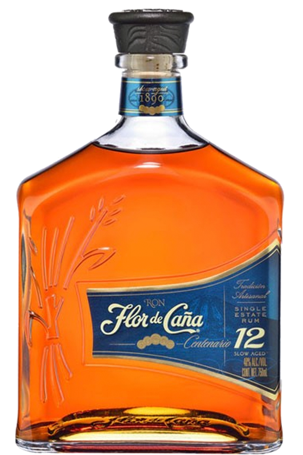 WineVins Flor de Cana 12 Anos + Copos