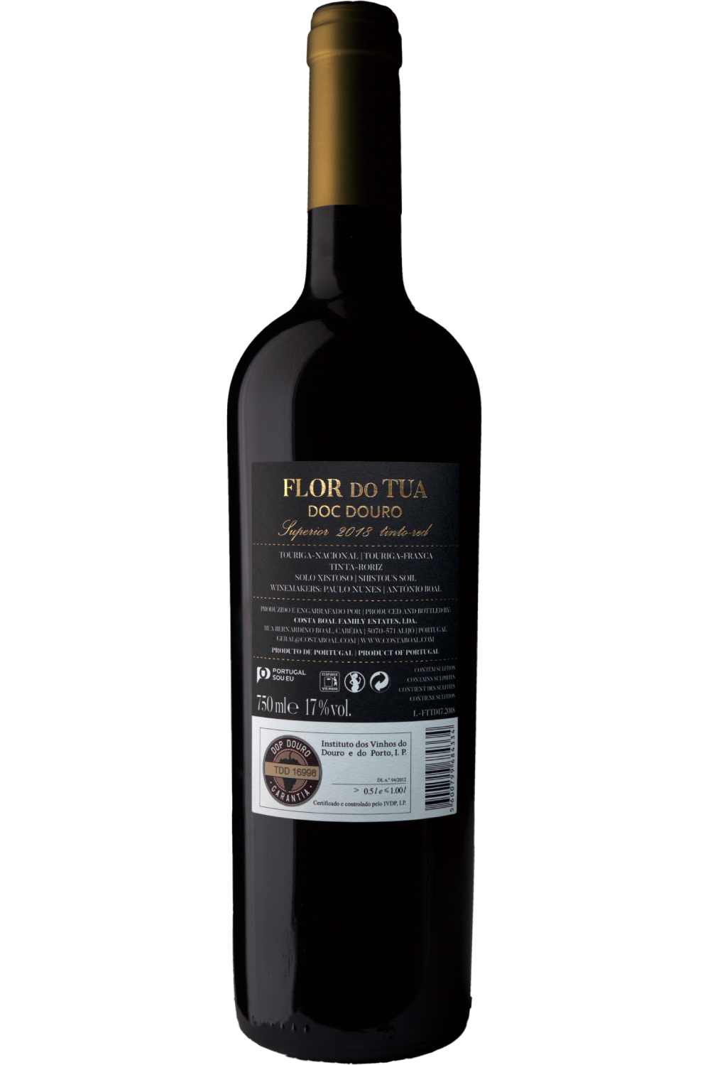WineVins Flor do Tua Superior 17 Tinto 2018