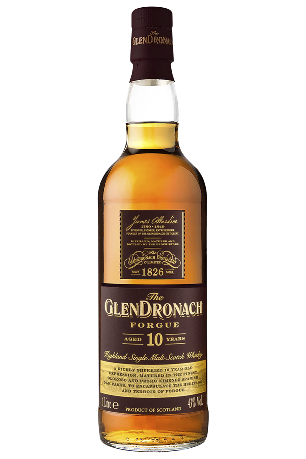 WineVins Glendronach Forgue 10 Anos 1L