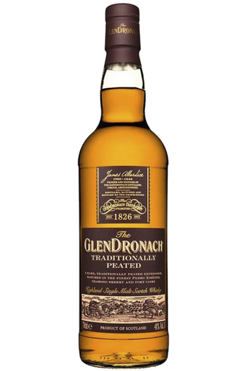 WineVins Glendronach Traditionally Peated