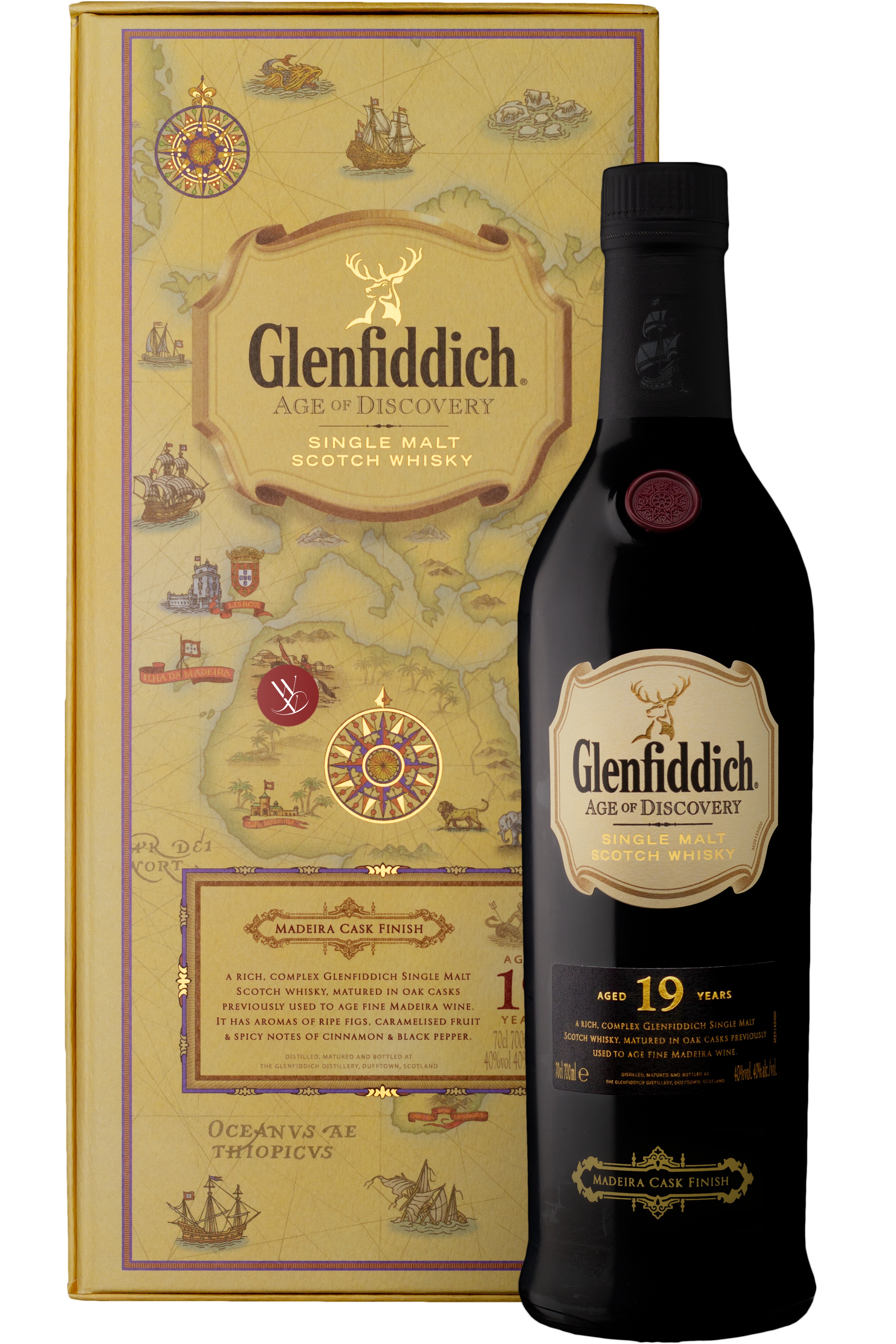 WineVins Glenfiddich Madeira Cask 19 Anos