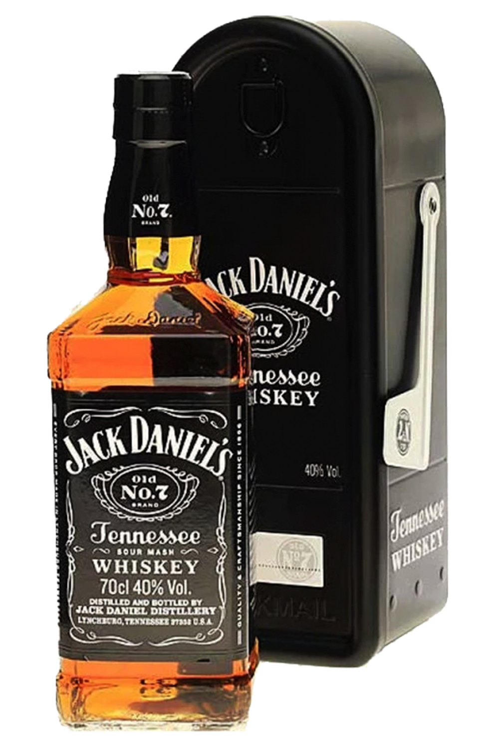 WineVins Jack Daniel's in Mailbox