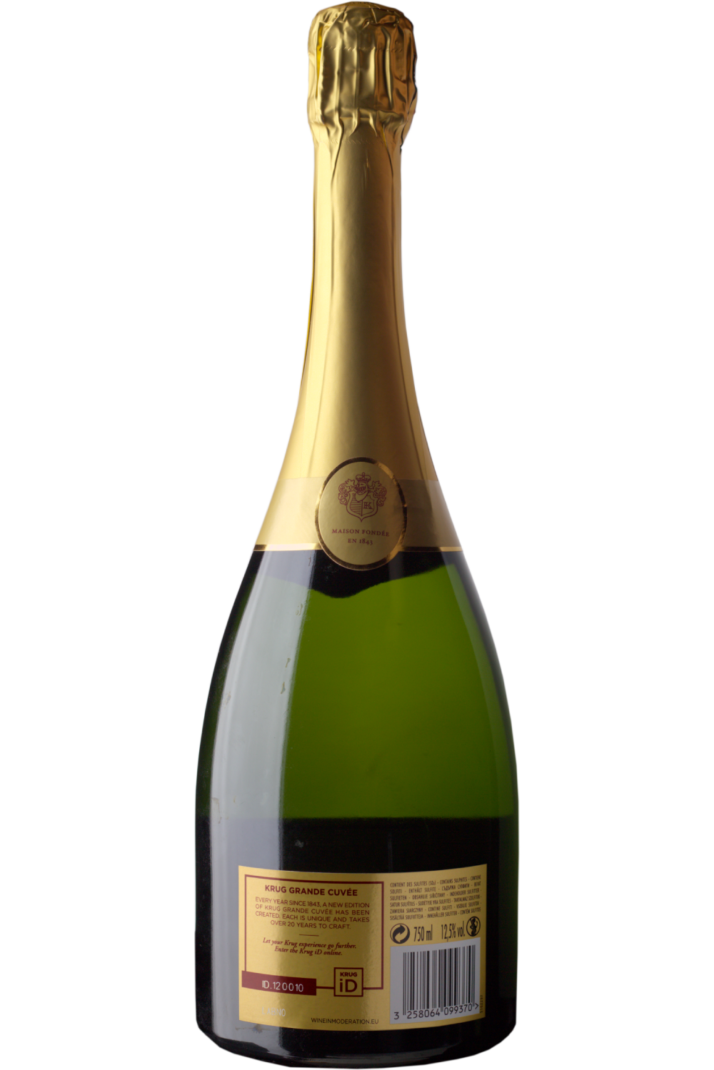 WineVins Krug Grande Cuvée Brut Champagne