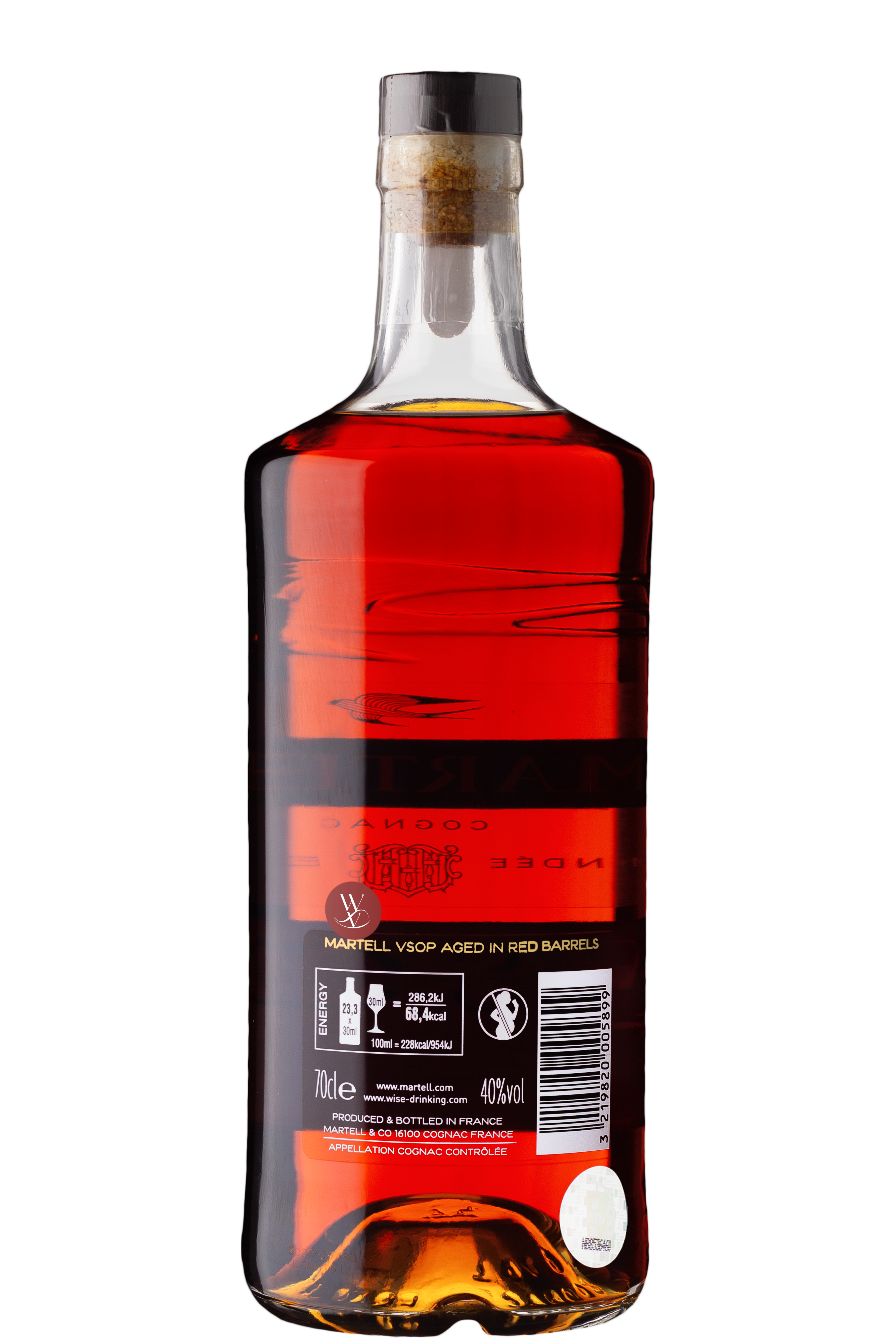 Martell VSOP Cognac Aged In Red Barrels