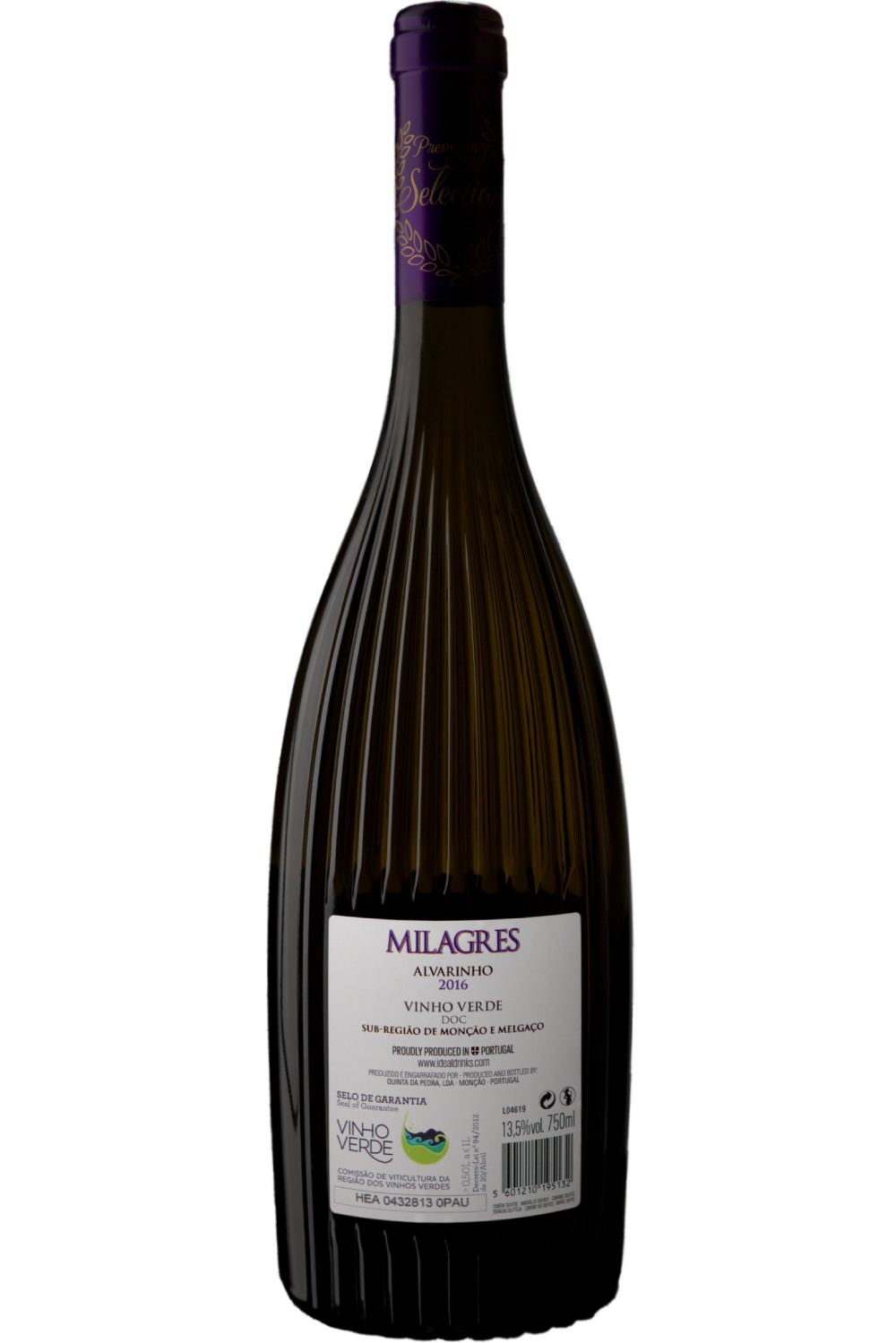 WineVins Milagres Alvarinho Branco 2016