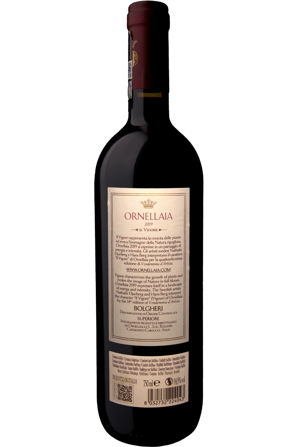 WineVins Ornellaia Tinto 2019