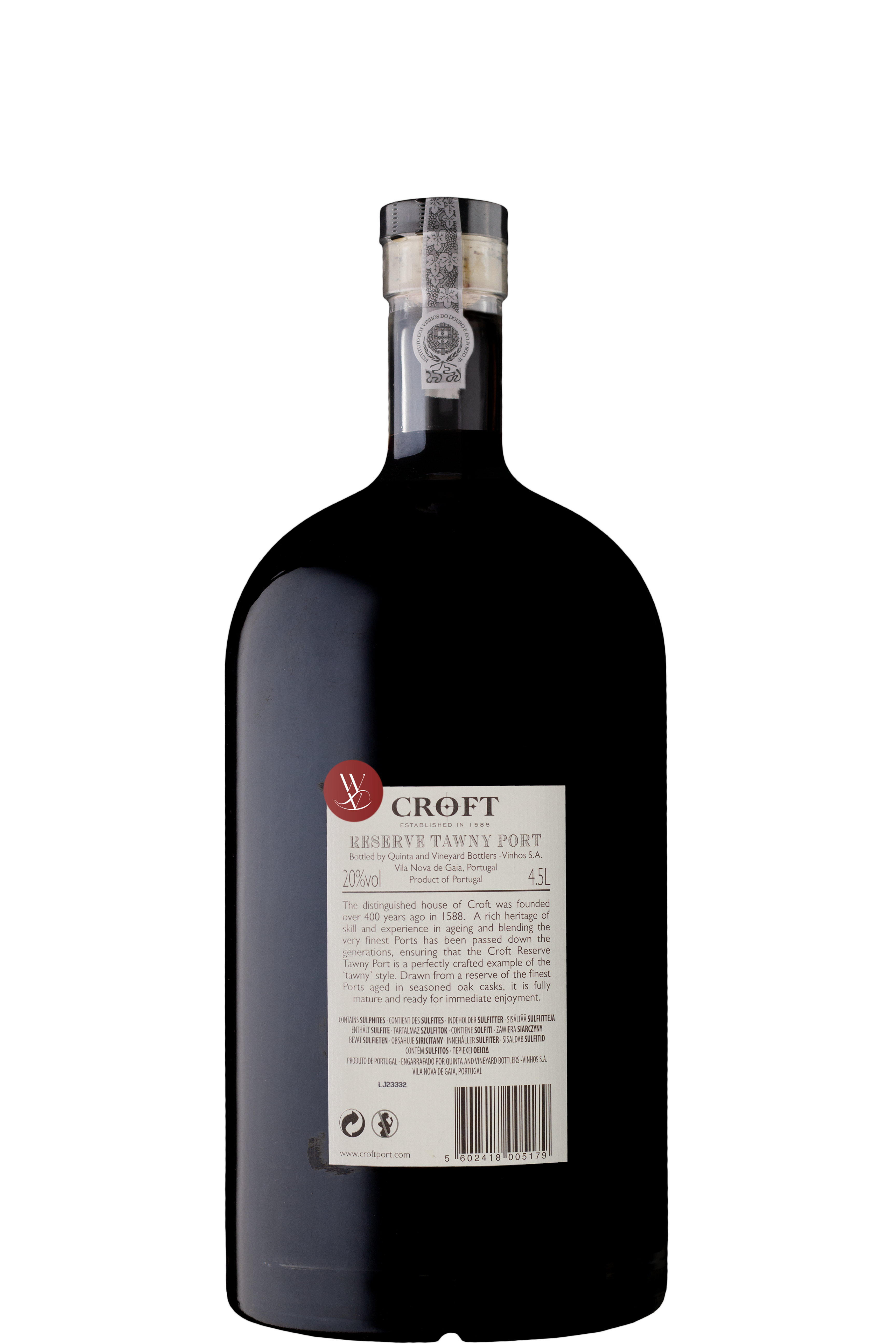 WineVins Croft Porto Reserve Tawny 4,5L