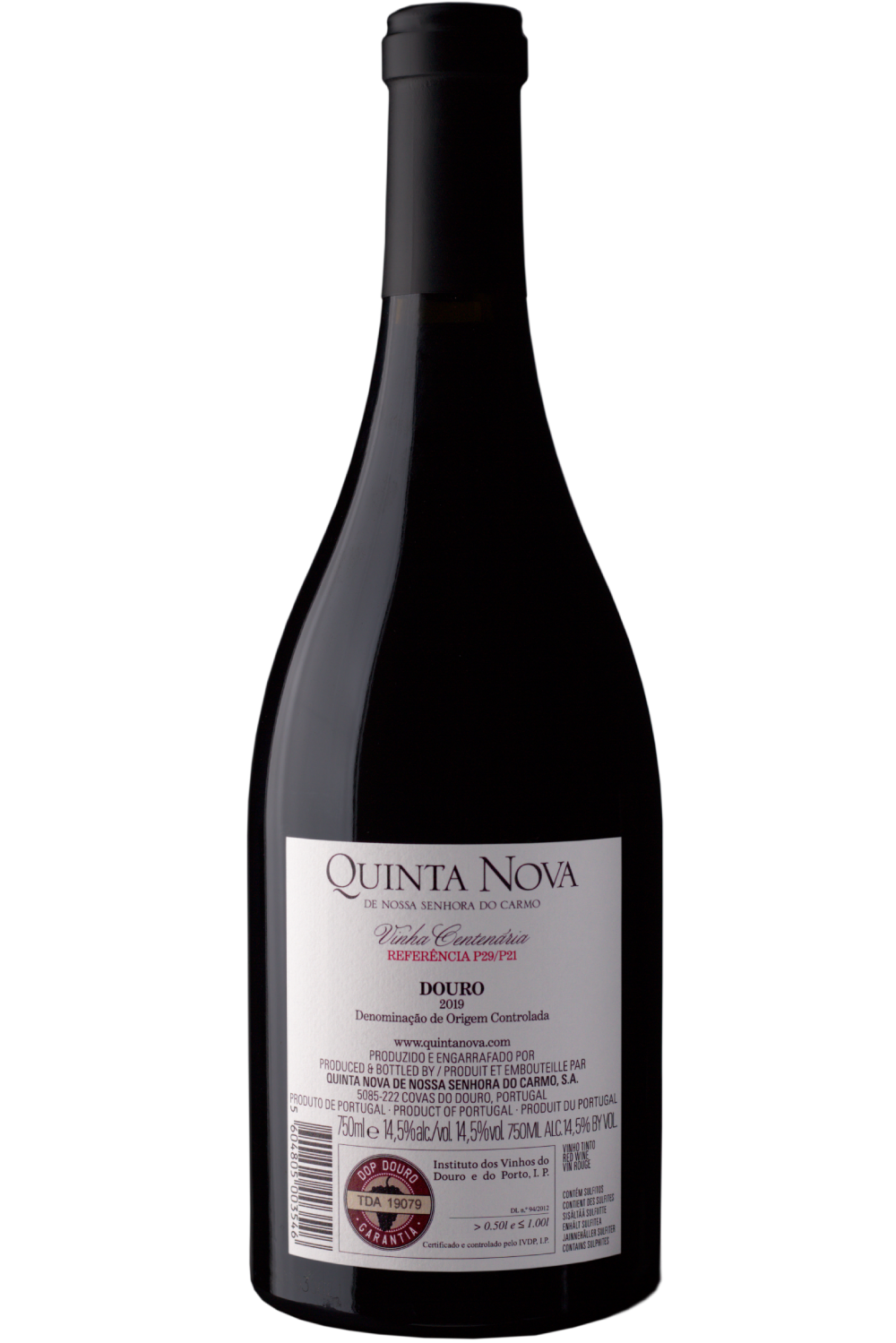 WineVins Quinta Nova Vinha Centenária Referência P29/P21 Tinto 2019