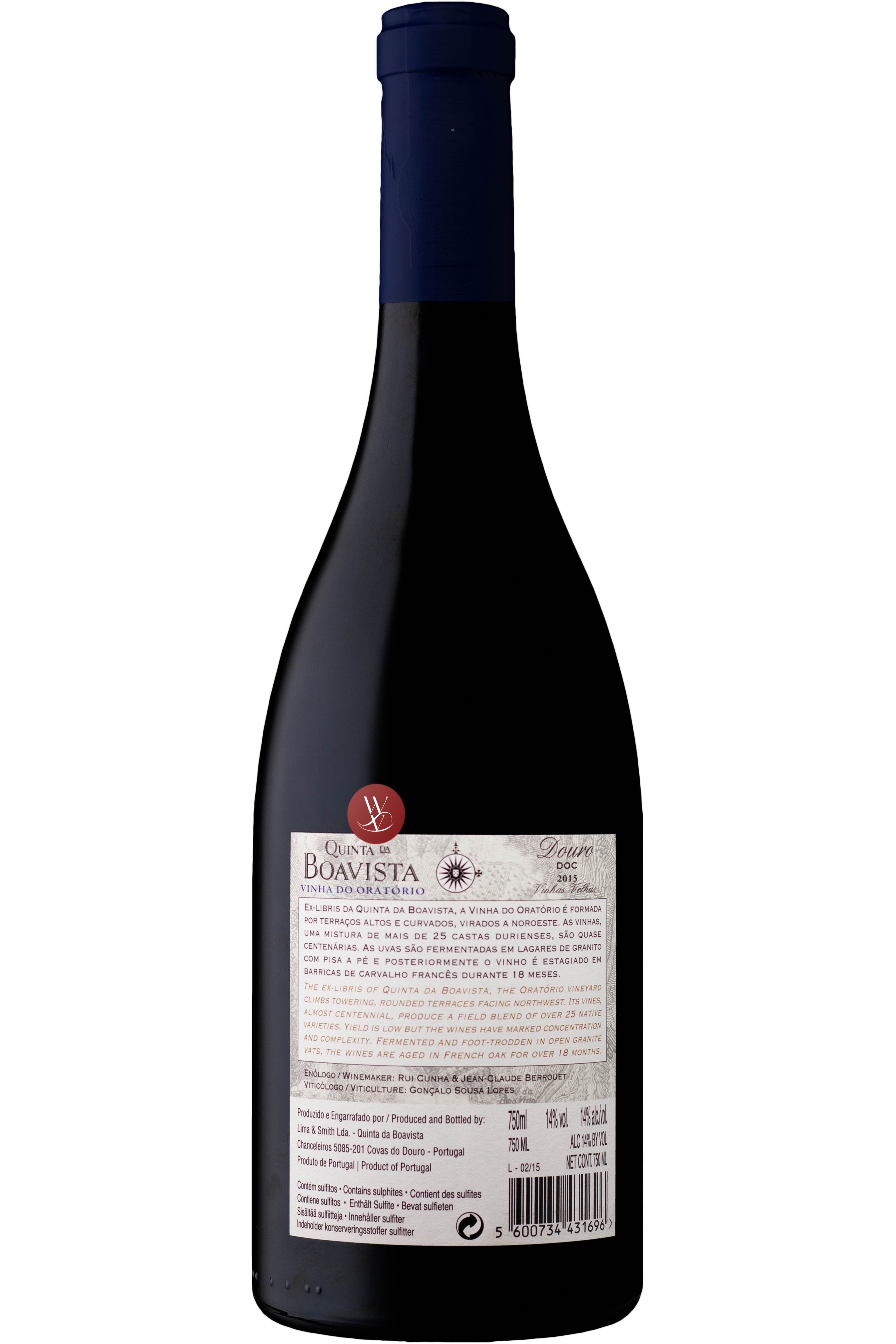 Quinta da Boavista Vinha do Oratório Rouge 2015