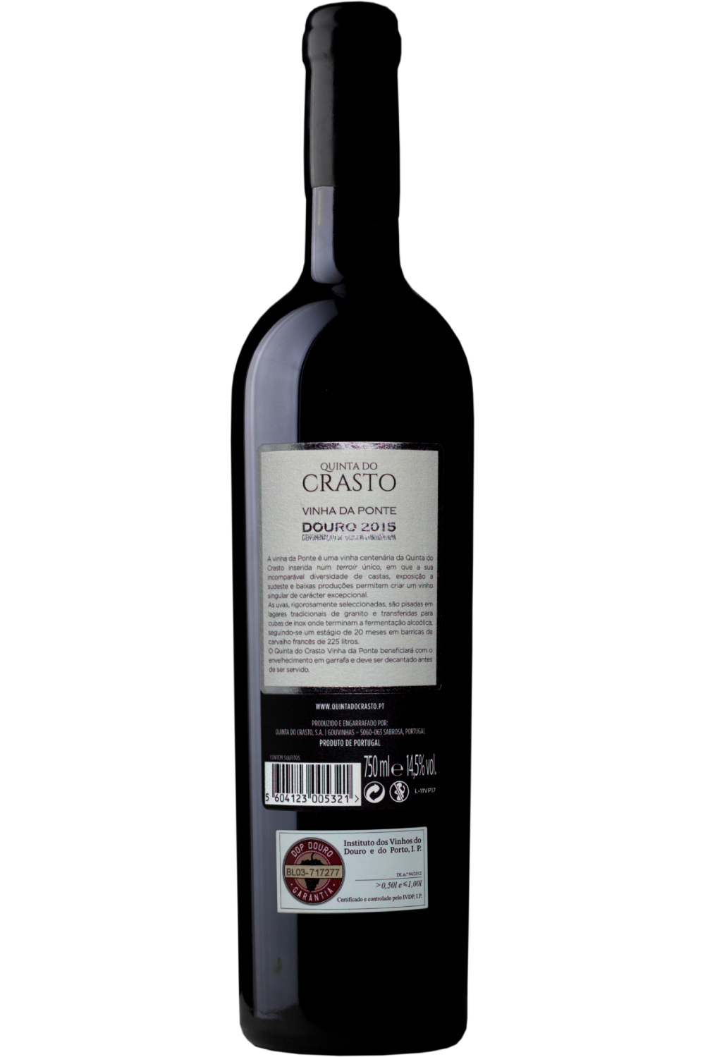 WineVins Quinta do Crasto Vinha da Ponte Tinto 2015