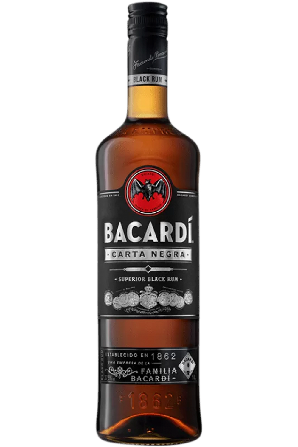 Winevins Bacardi Carta Negra 1L