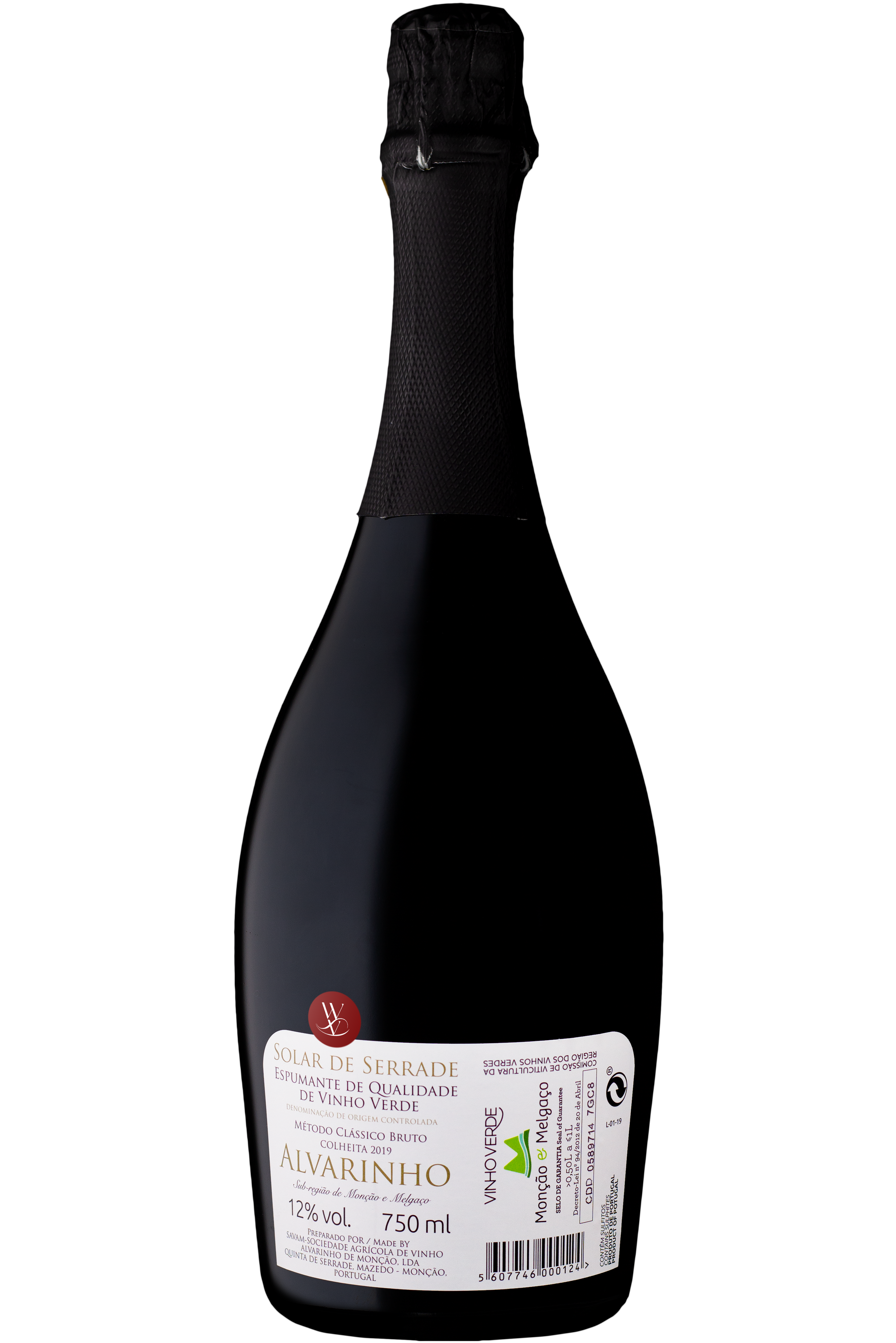 Solar de Serrade Alvarinho Bruto 2019