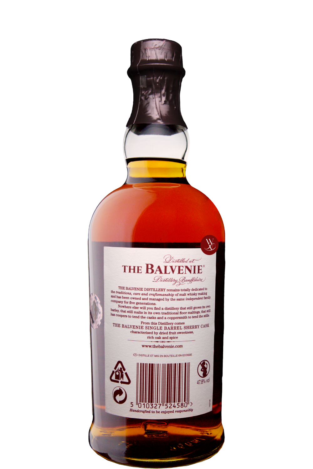 WineVins The Balvenie Single Barrel Sherry Cask 15 Anos