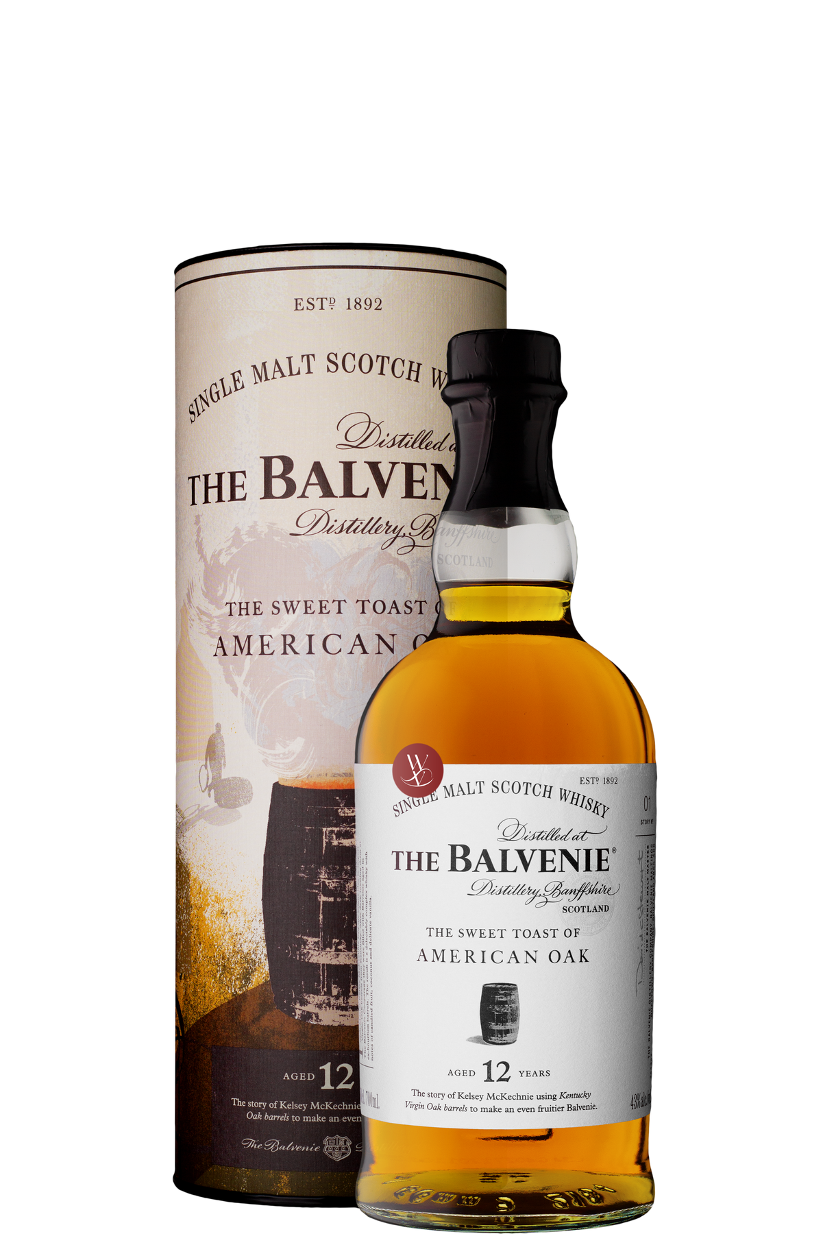 WineVins The Balvenie Sweet Toast American Oak 12 Anos