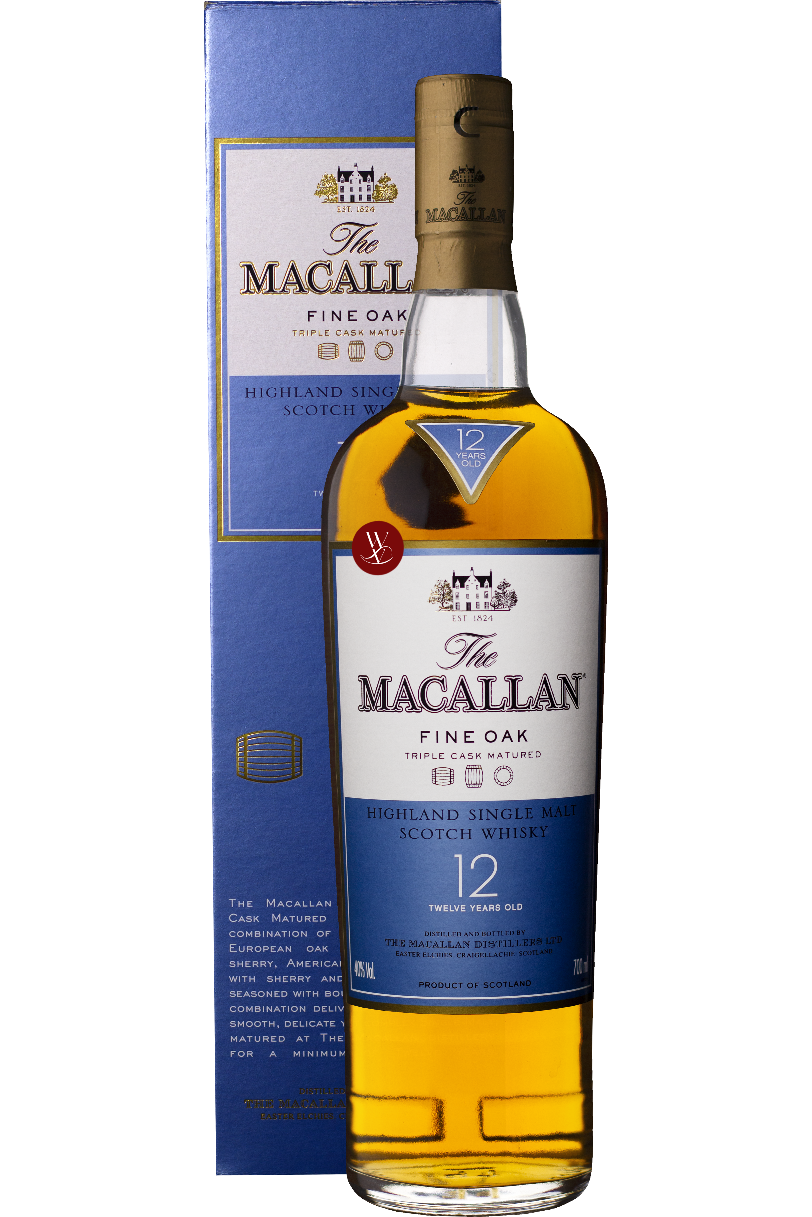 WineVins The Macallan Fine Oak 12 Years (old version)