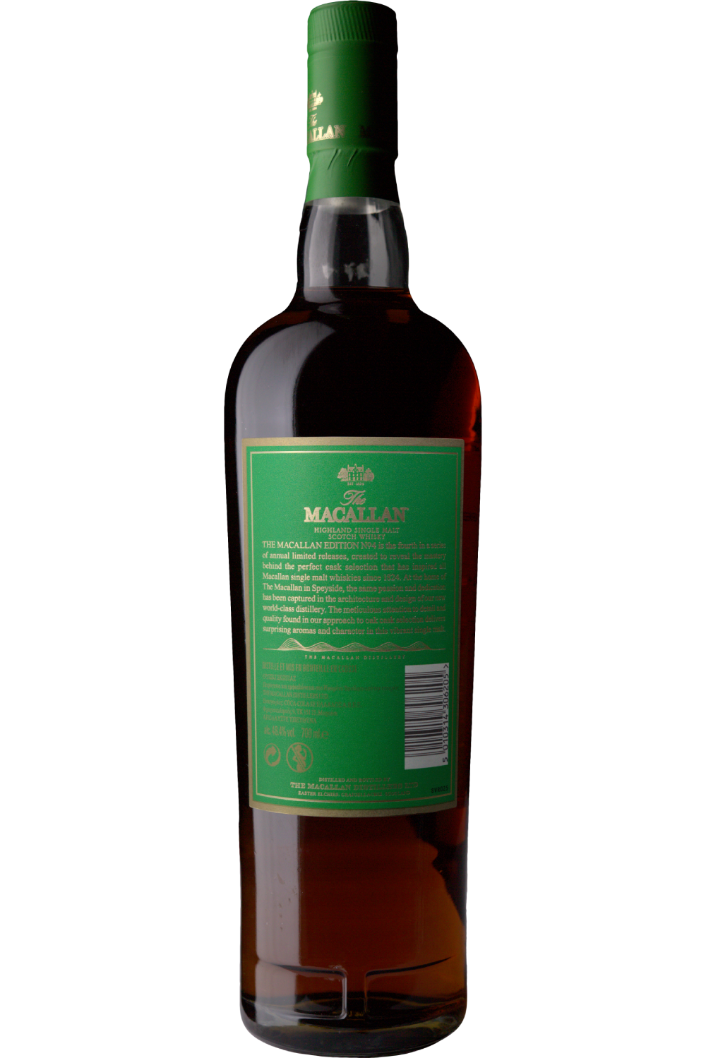 WineVins The Macallan N.º 4 Highland Single Malt Scotch Whisky