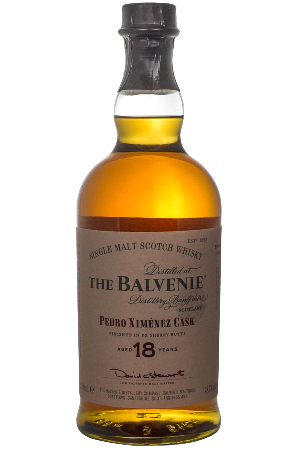 WineVins The Balvenie Pedro Ximenez Cask 18 Anos