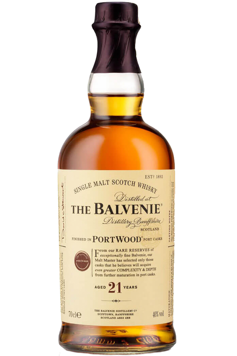 WineVins The Balvenie Single Barrel 21 Anos