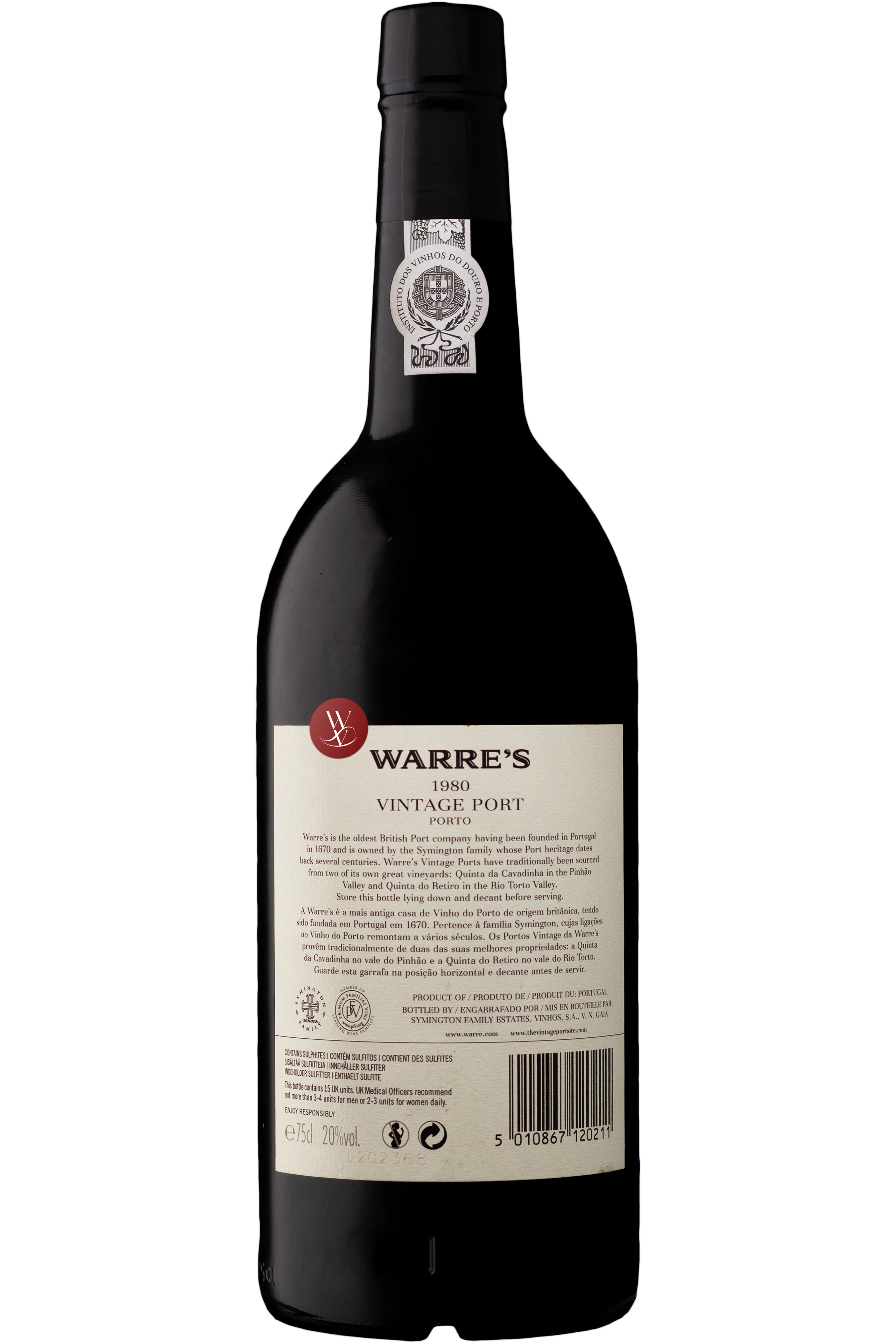 Warres Porto Vintage 1980