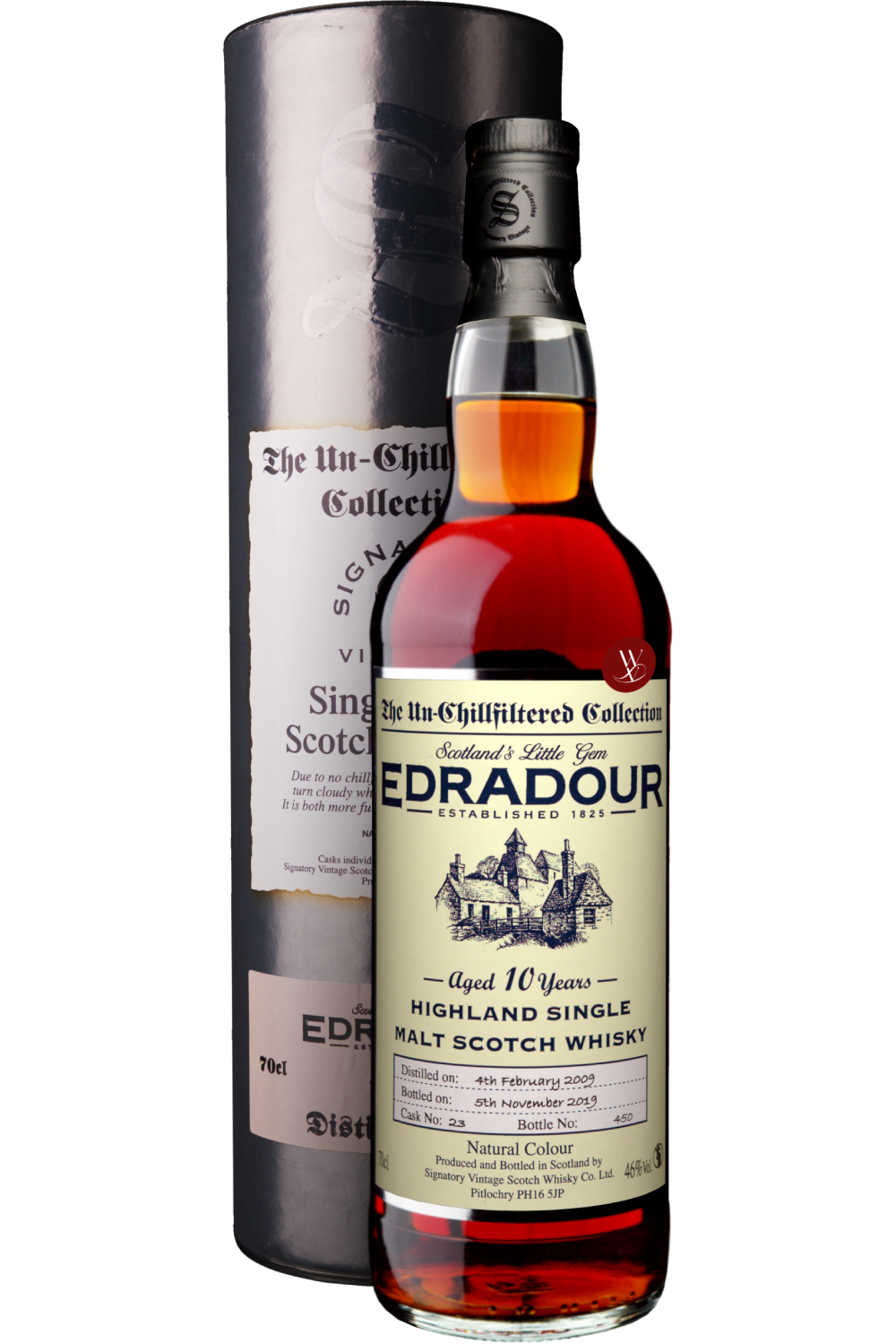 WineVins Whisky Edradour Unchillfiltered 10 Anos