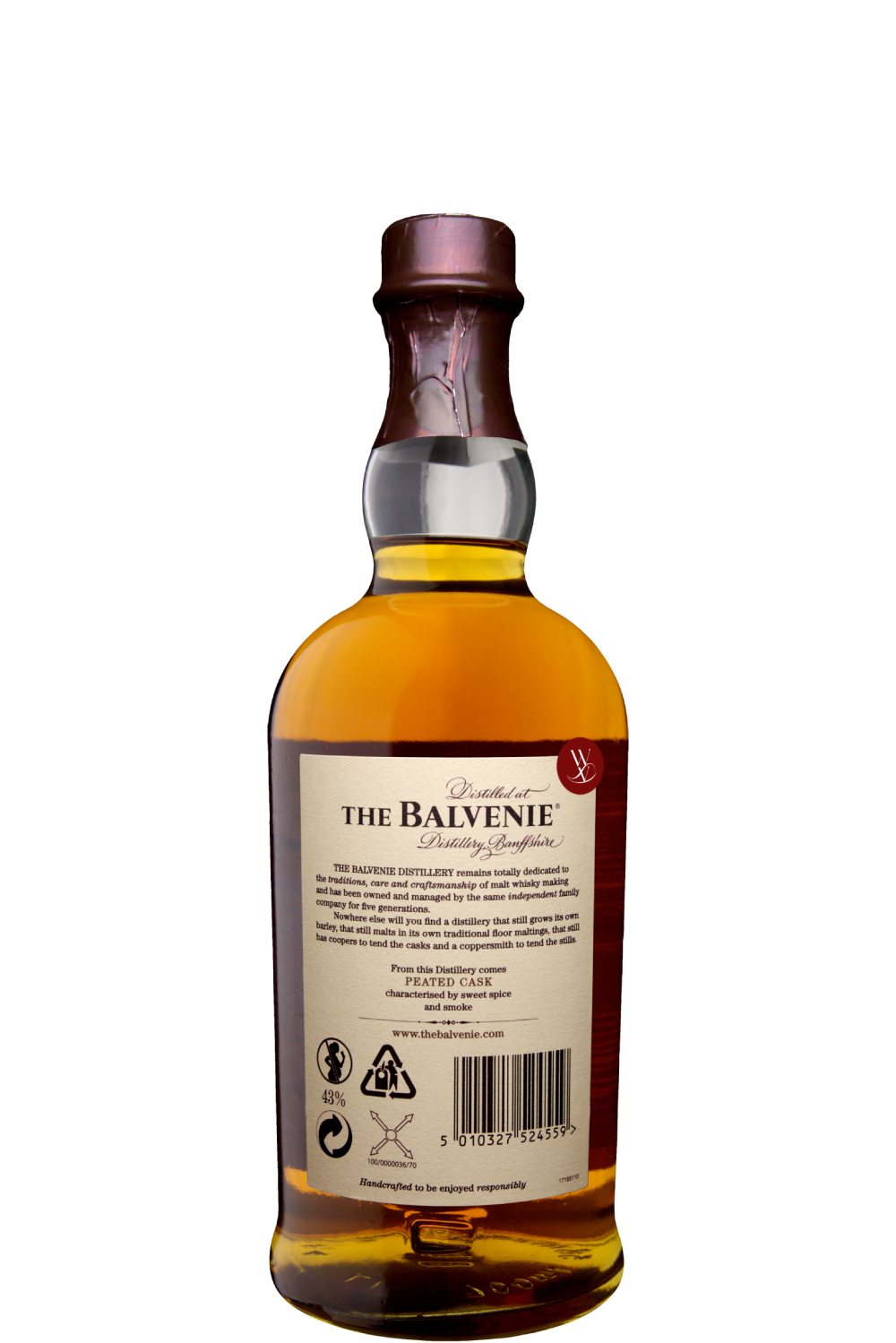 WineVins Whisky The Balvenie Peated Cask 17 Anos NV