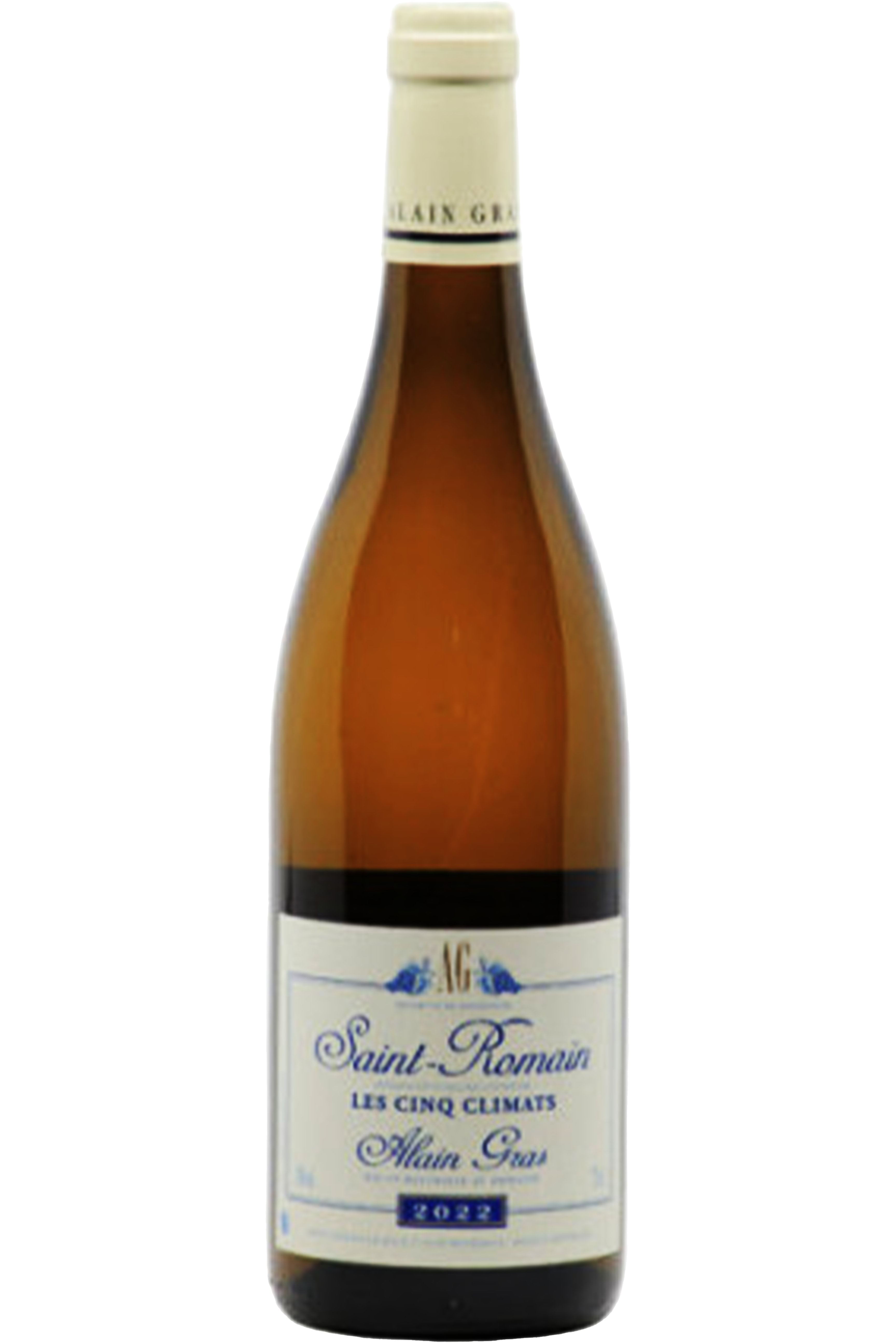 Alain Gras Saint Romain Les Cinq Climats Branco 2022