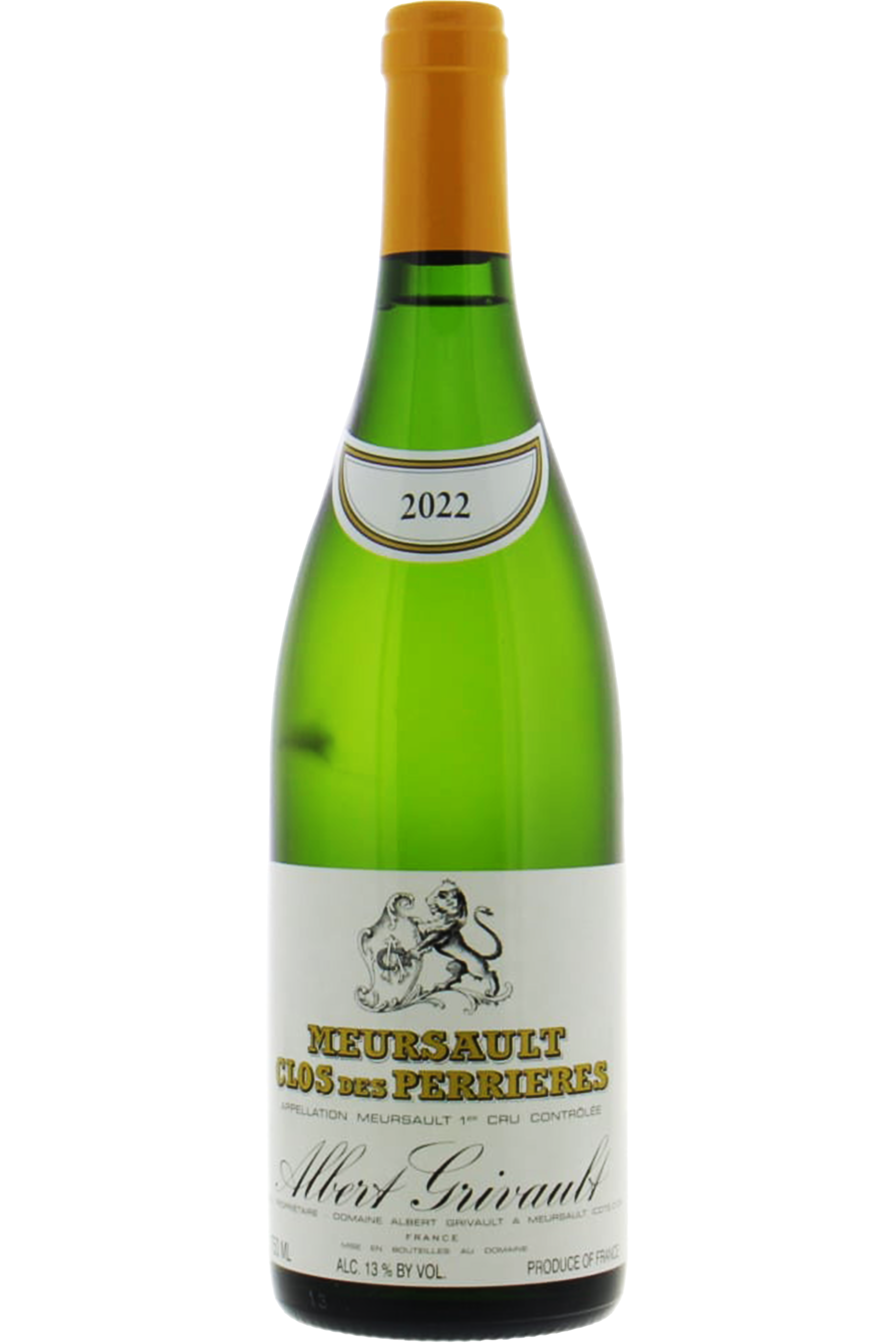 Albert Grivault Meursault Clos Des Perrieres Branco 2022