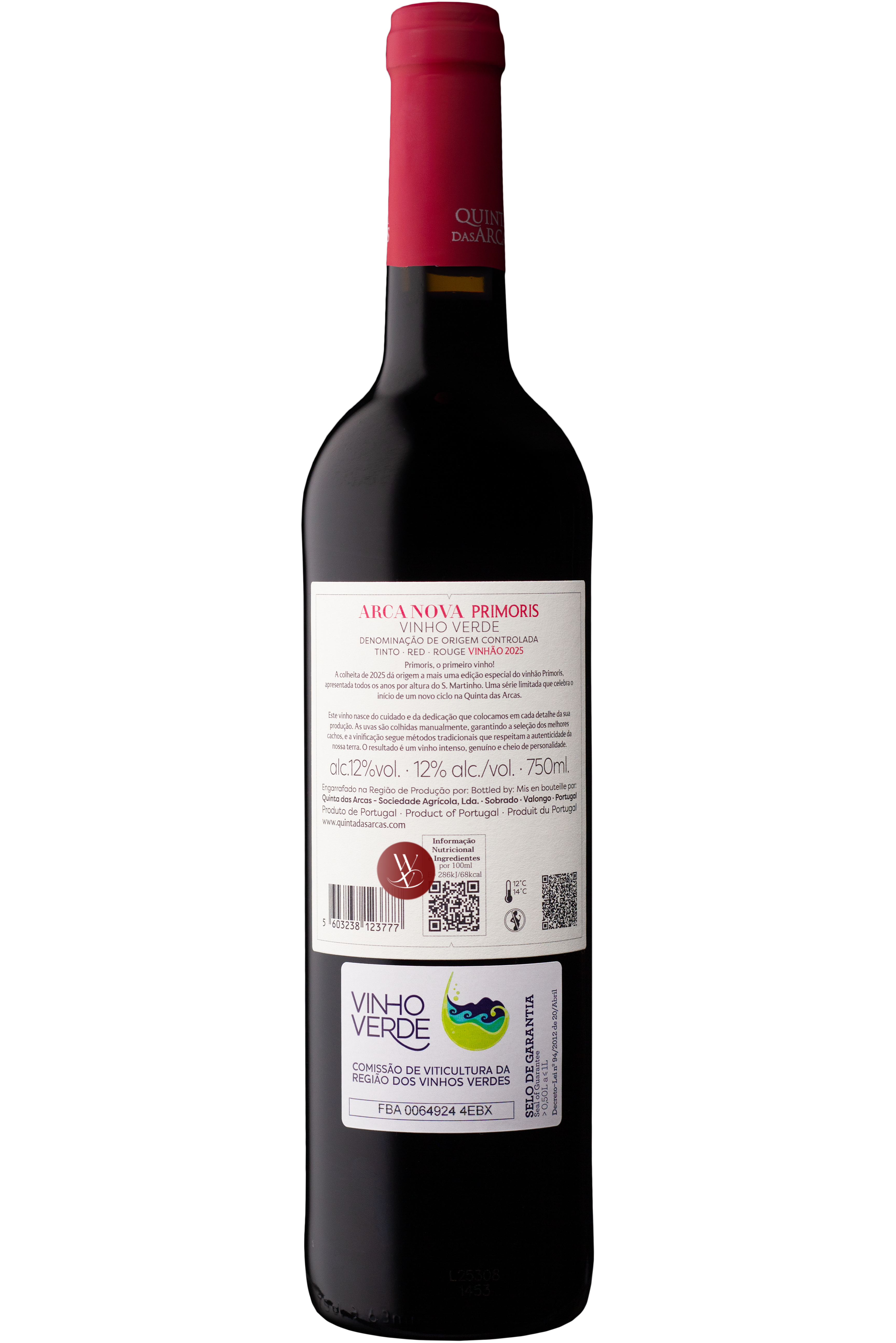 WineVins Arca Nova Primoris Tinto 2025 2