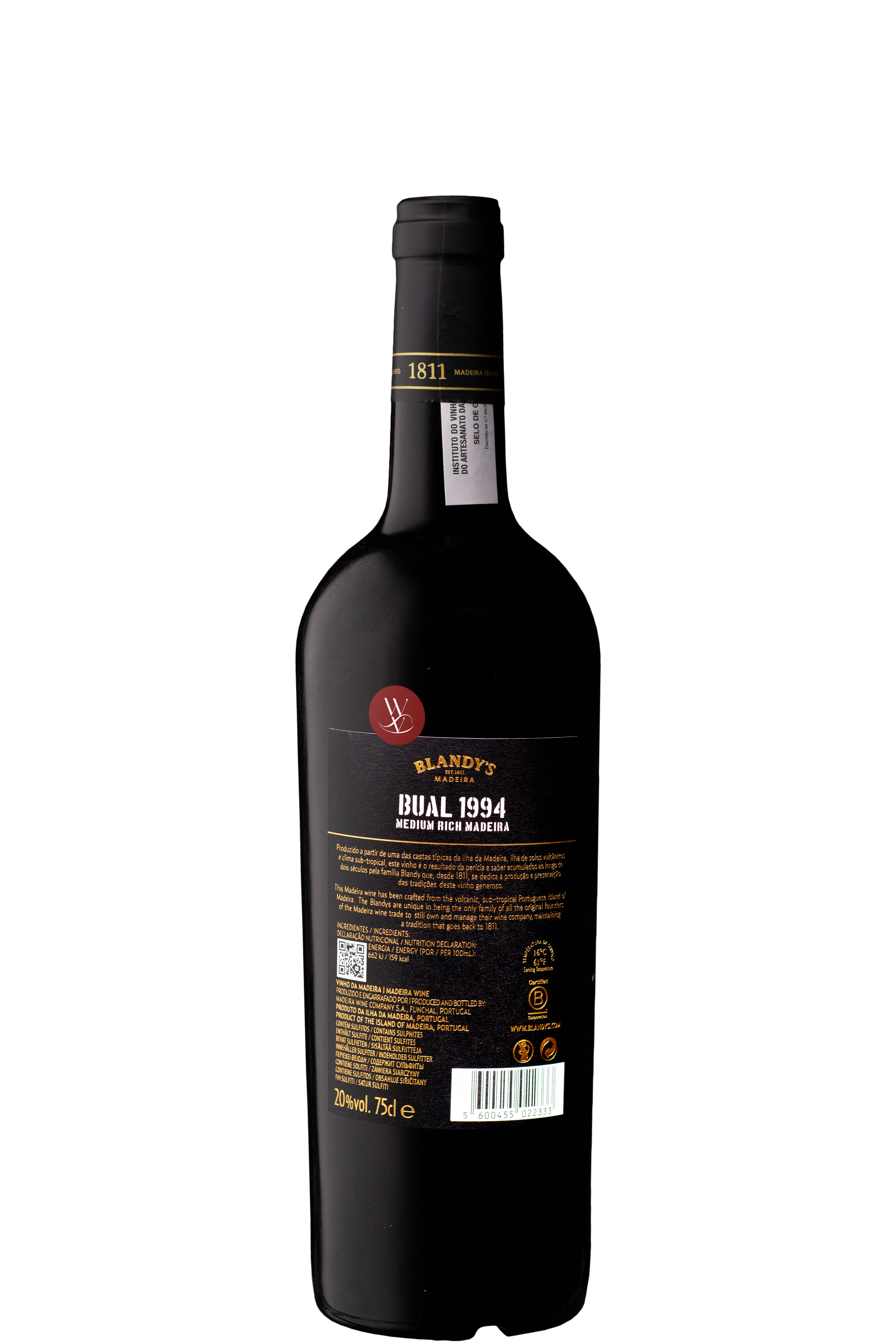 WineVins Blandy's Vintage Bual 1994 2