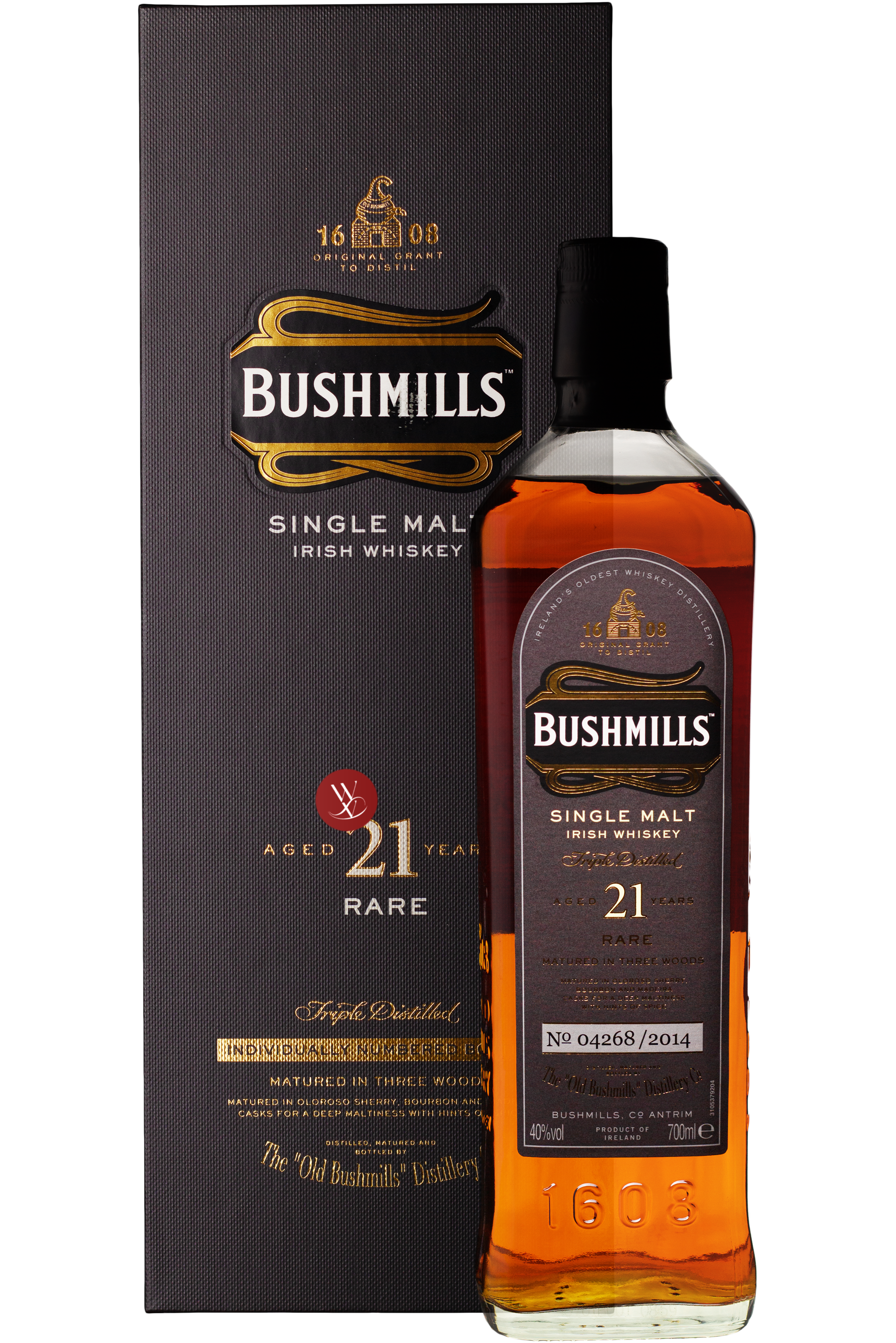 WineVins Bushmills 21 Anos (old version)