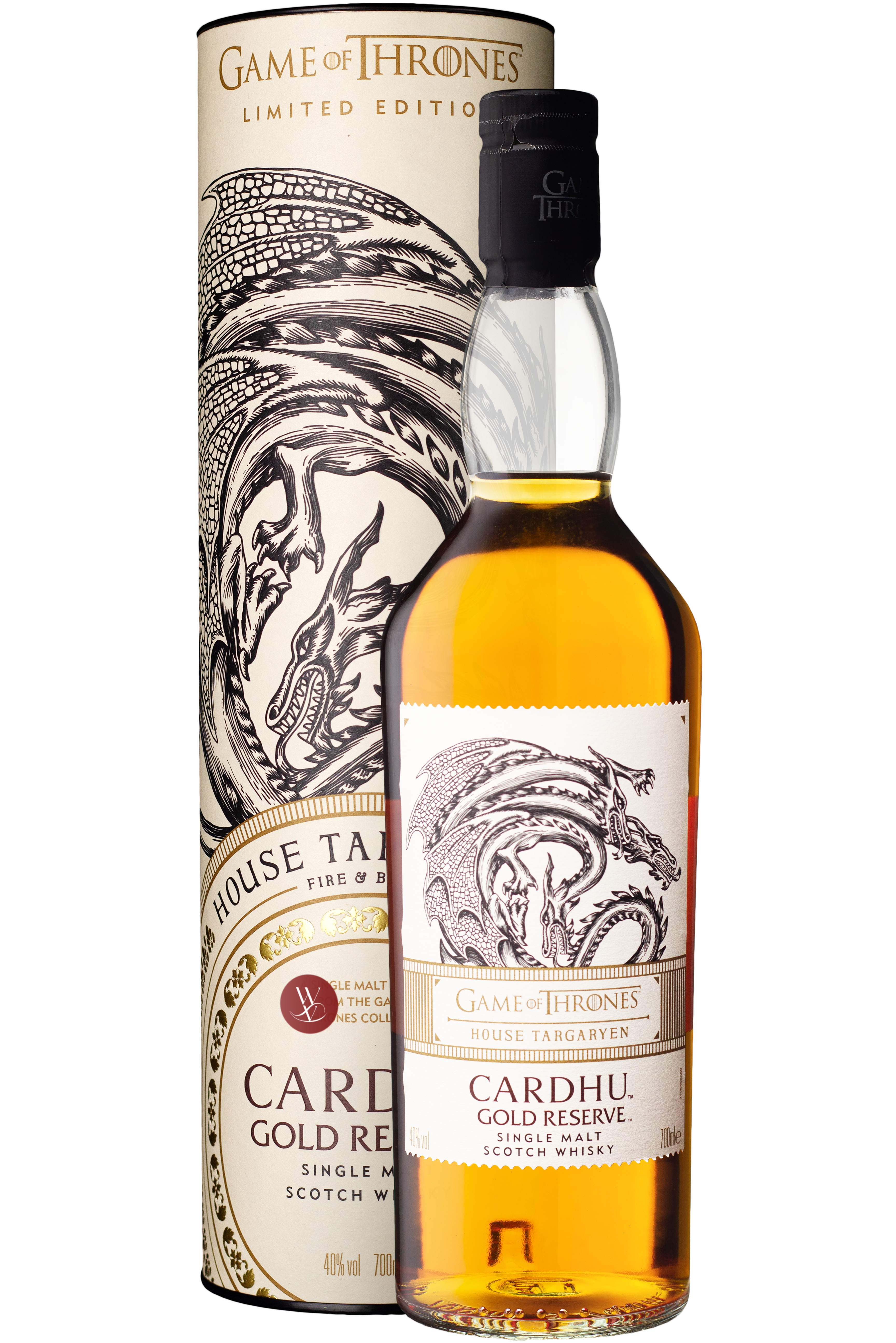 WineVins Cardhu Gold Reserve Game of Thrones