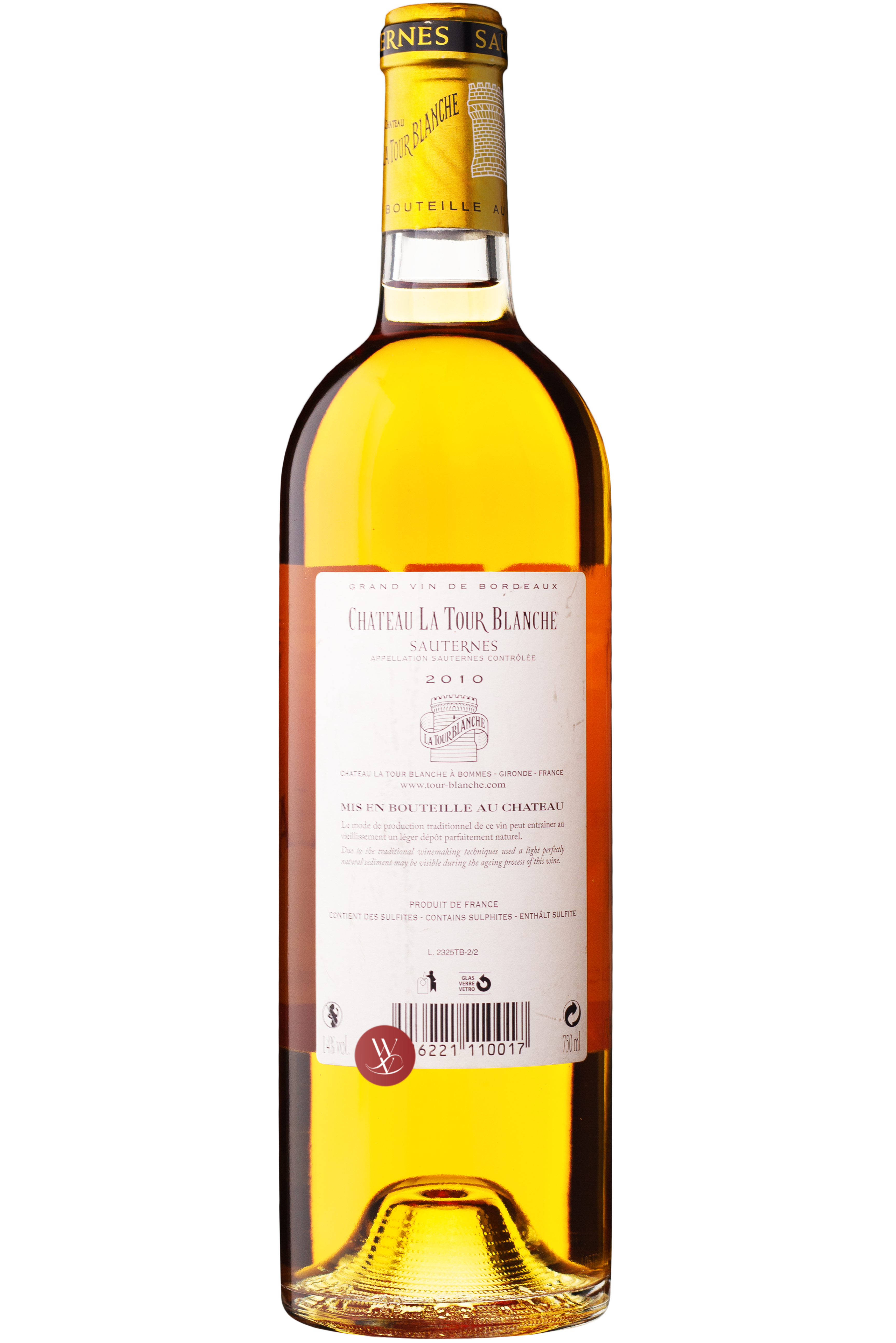 WineVins Château La Tour Blanche Sauternes Branco 2010 2