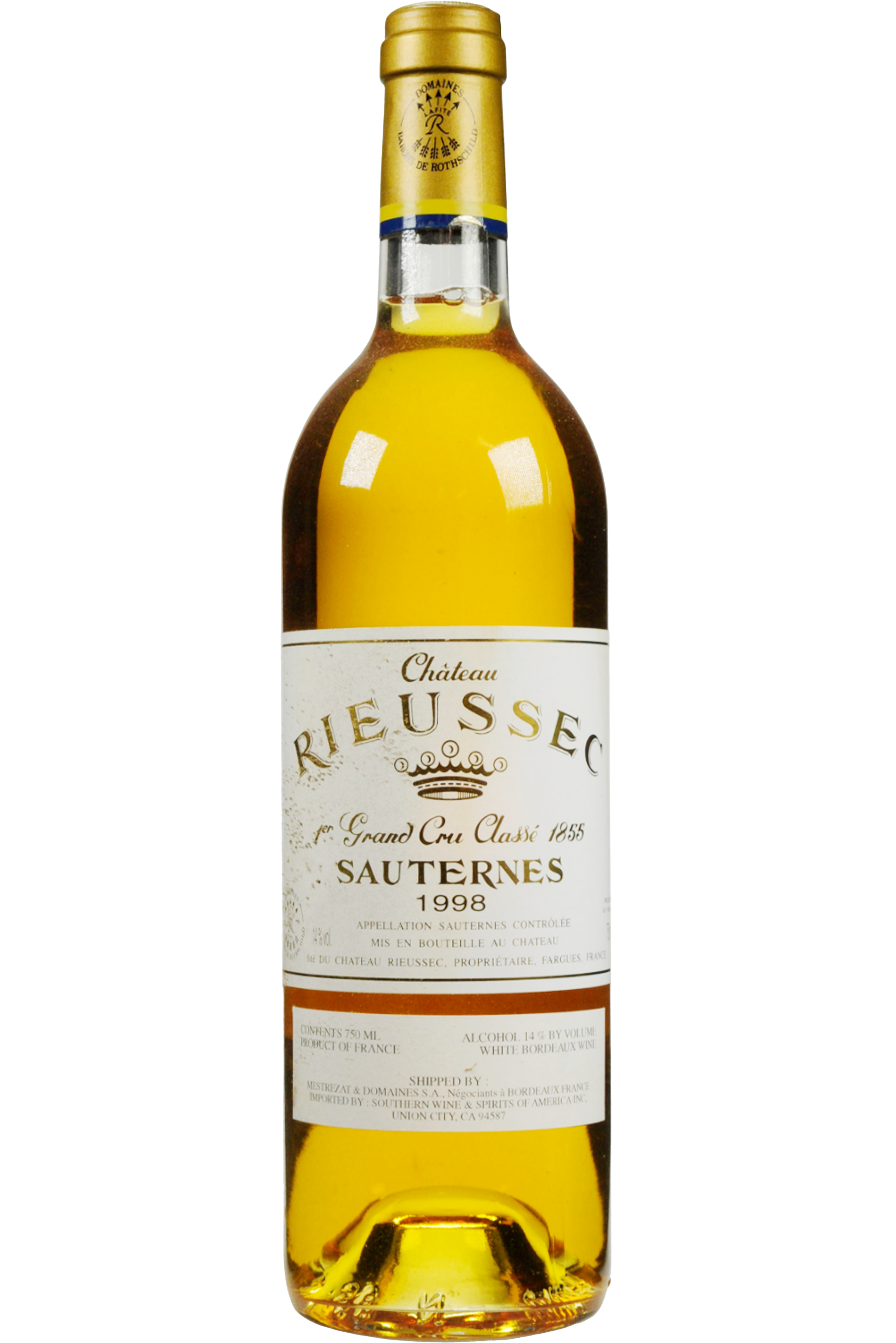 Rieussec Sauternes Branco 1998