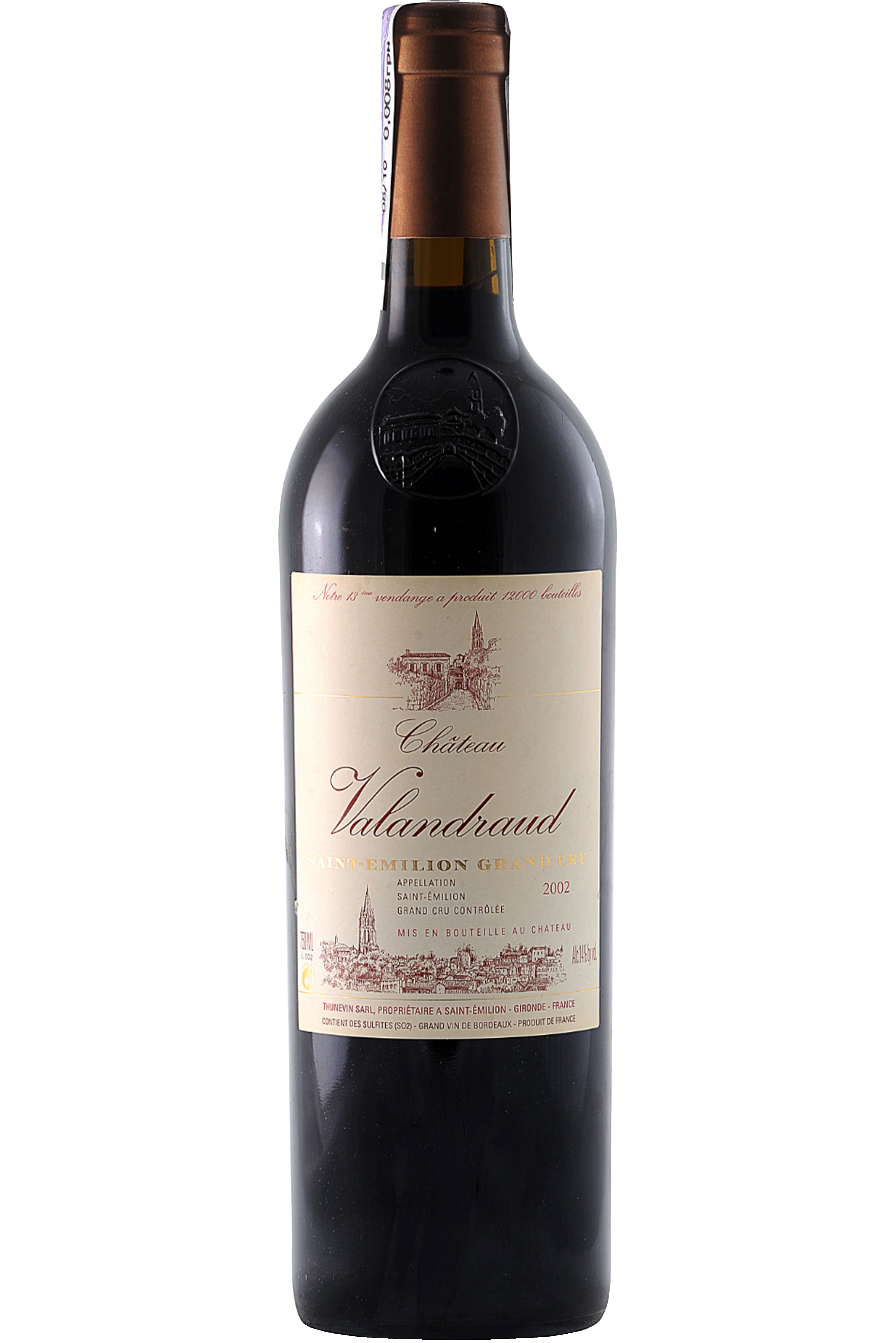 Valandraud Saint Emilion Grand Cru Tinto 2002